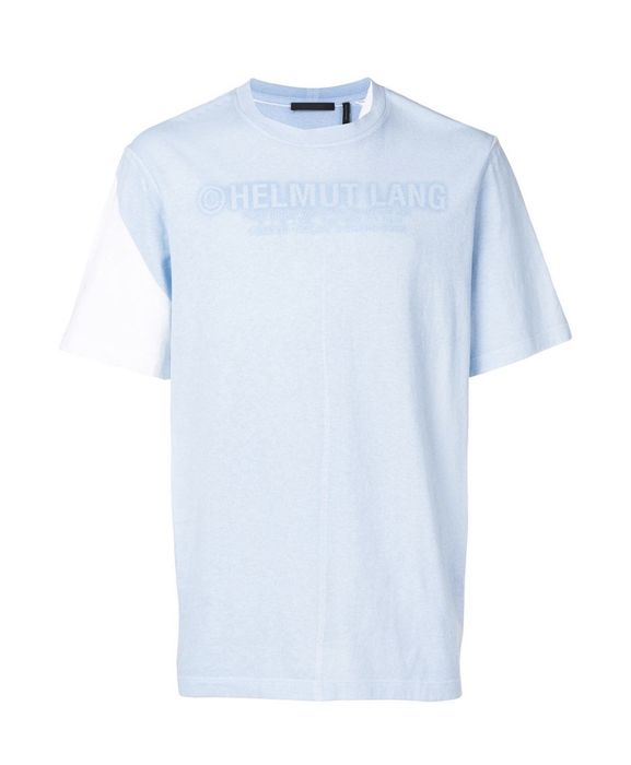 Helmut lang t shirt hot sale blue