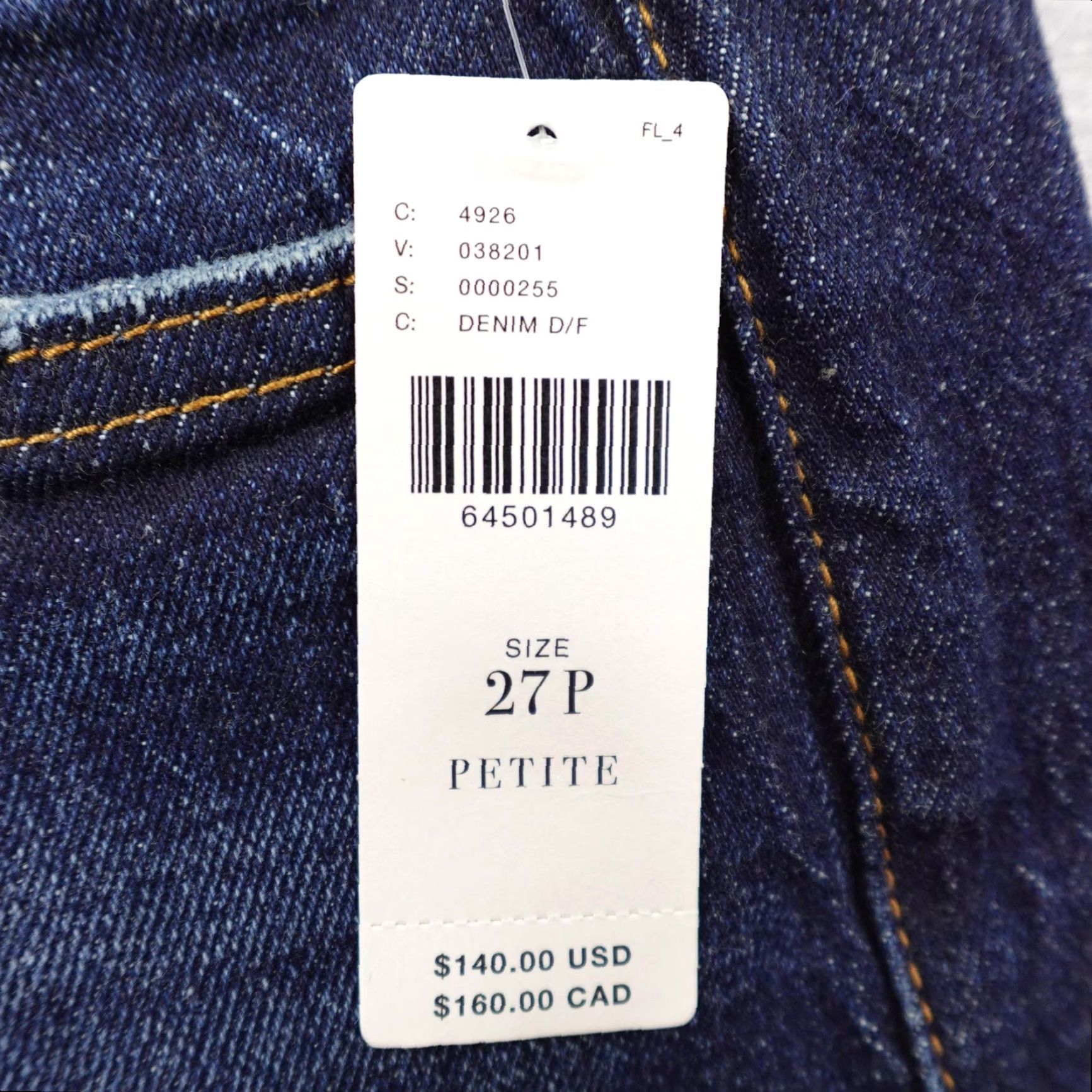 Vintage Pilcro Anthropologie Jeans Womens 27P Denim Distressed Borrowed Boyfriend NEW Size 27" / US 4 / IT 40 - 4 Thumbnail