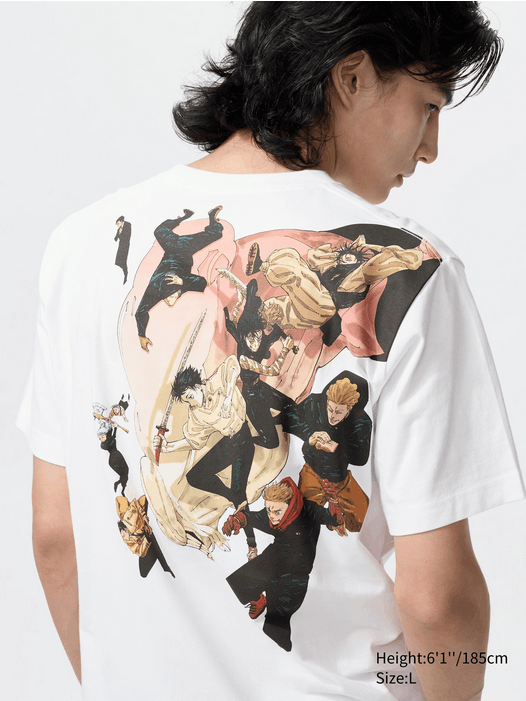 Uniqlo Uniqlo X Jujutsu Kaisen MANGA 100th T-Shirt TEE Size US L / EU 52-54 / 3 - 4 Thumbnail