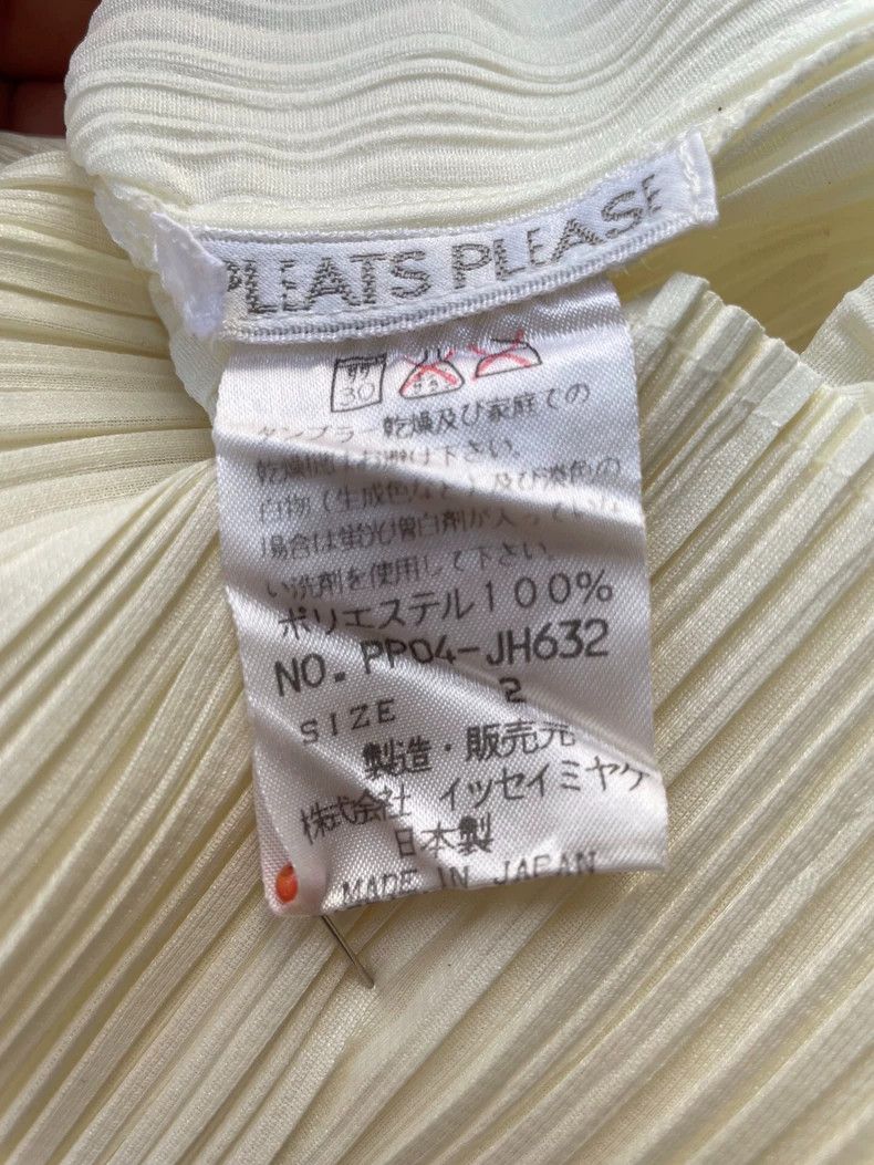 Issey Miyake Issey Miyake size:2 A white long-sleeved dress with right- Size M / US 6-8 / IT 42-44 - 6 Thumbnail
