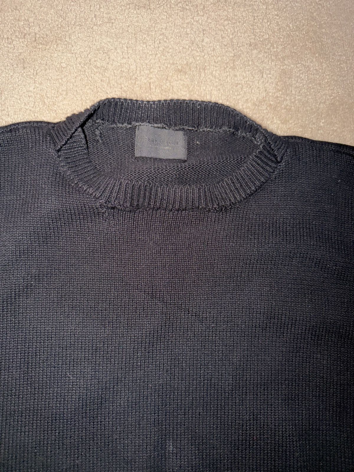 Fear of God Fear of God Knit Sweater Size US XL / EU 56 / 4 - 2 Thumbnail