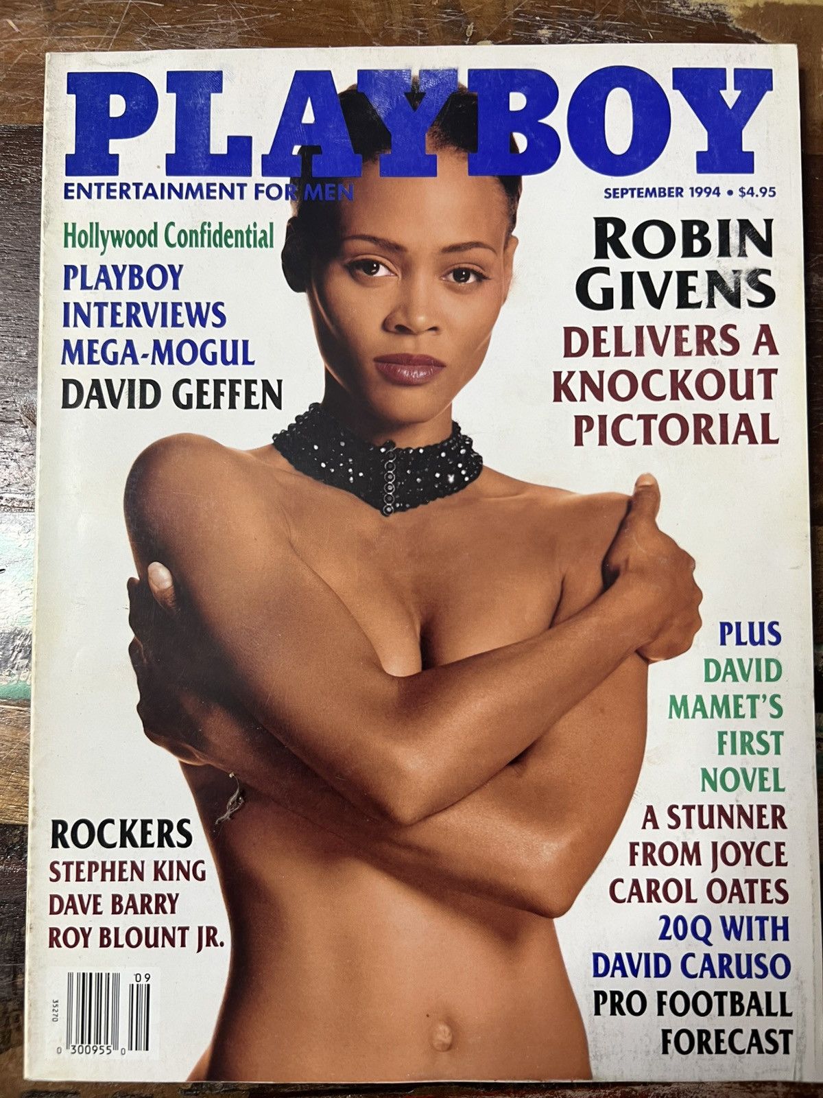 Vintage PLAYBOY Magazine - September 1994 Issue - Robin Givens Cover Size ONE SIZE - 1 Thumbnail