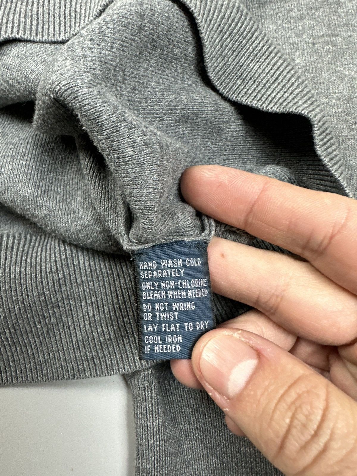 Polo Ralph Lauren × Vintage Polo Ralph Lauren Vintage v neck knitwear Size US XL / EU 56 / 4 - 4 Thumbnail