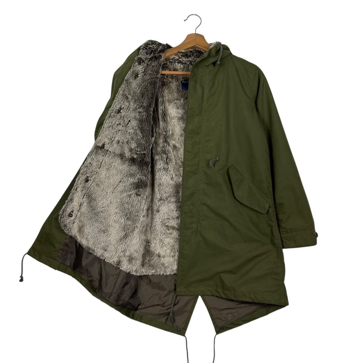 SHIPS SHIPS JAPAN MILITARY HOODIE JACKET Size US S / EU 44-46 / 1 - 10 Thumbnail