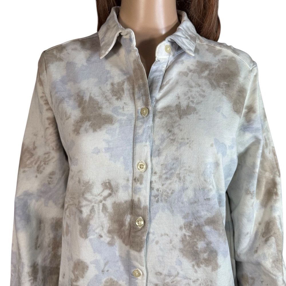 Other NWT New $89 Foxcroft Zoey Vegetable Tie-Dye Shirt Size S Size S / US 4 / IT 40 - 9 Thumbnail