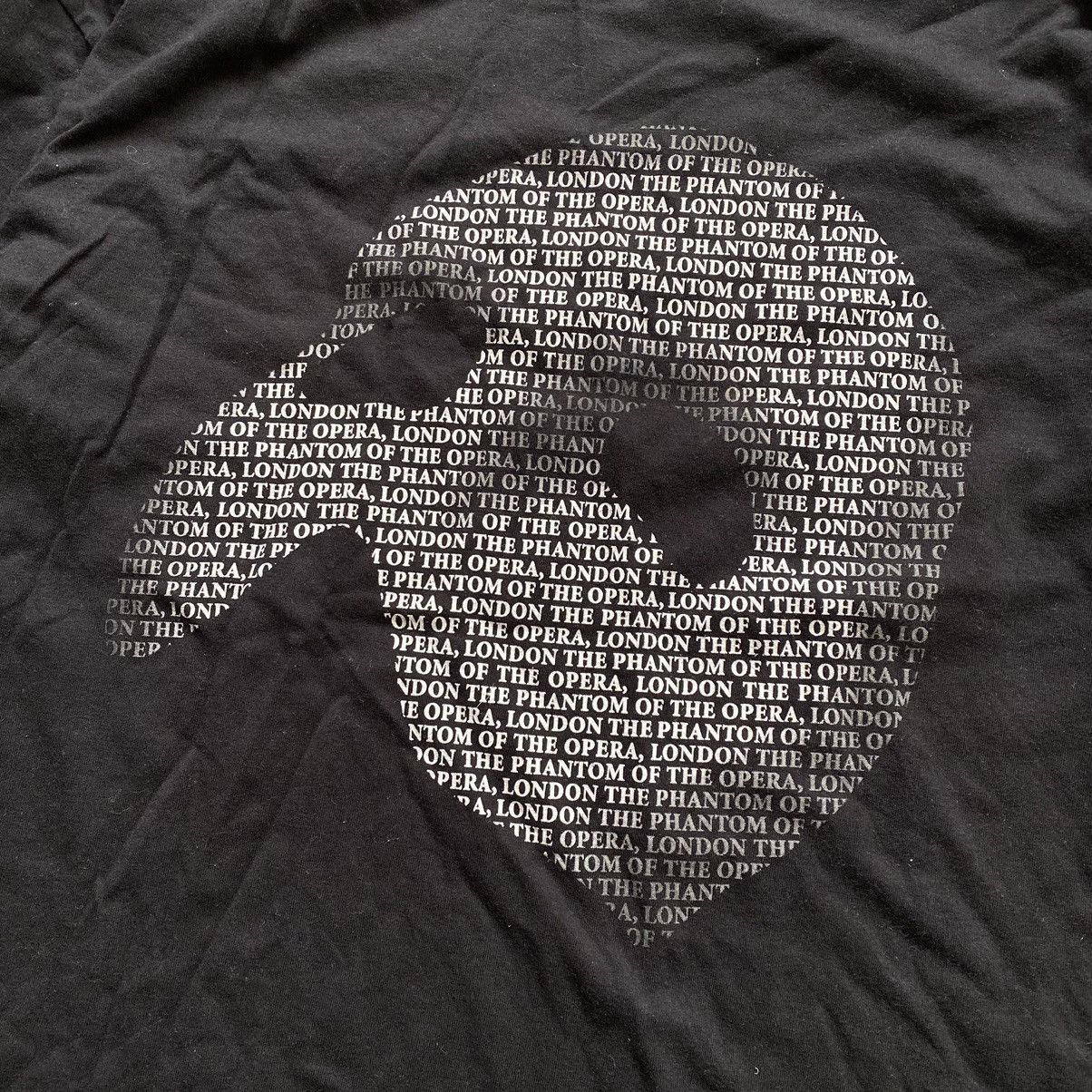 Other THE PHANTOM OF THE OPERA Y2K MASK LONG SLEEVE T SHIRT Size US M / EU 48-50 / 2 - 2 Thumbnail