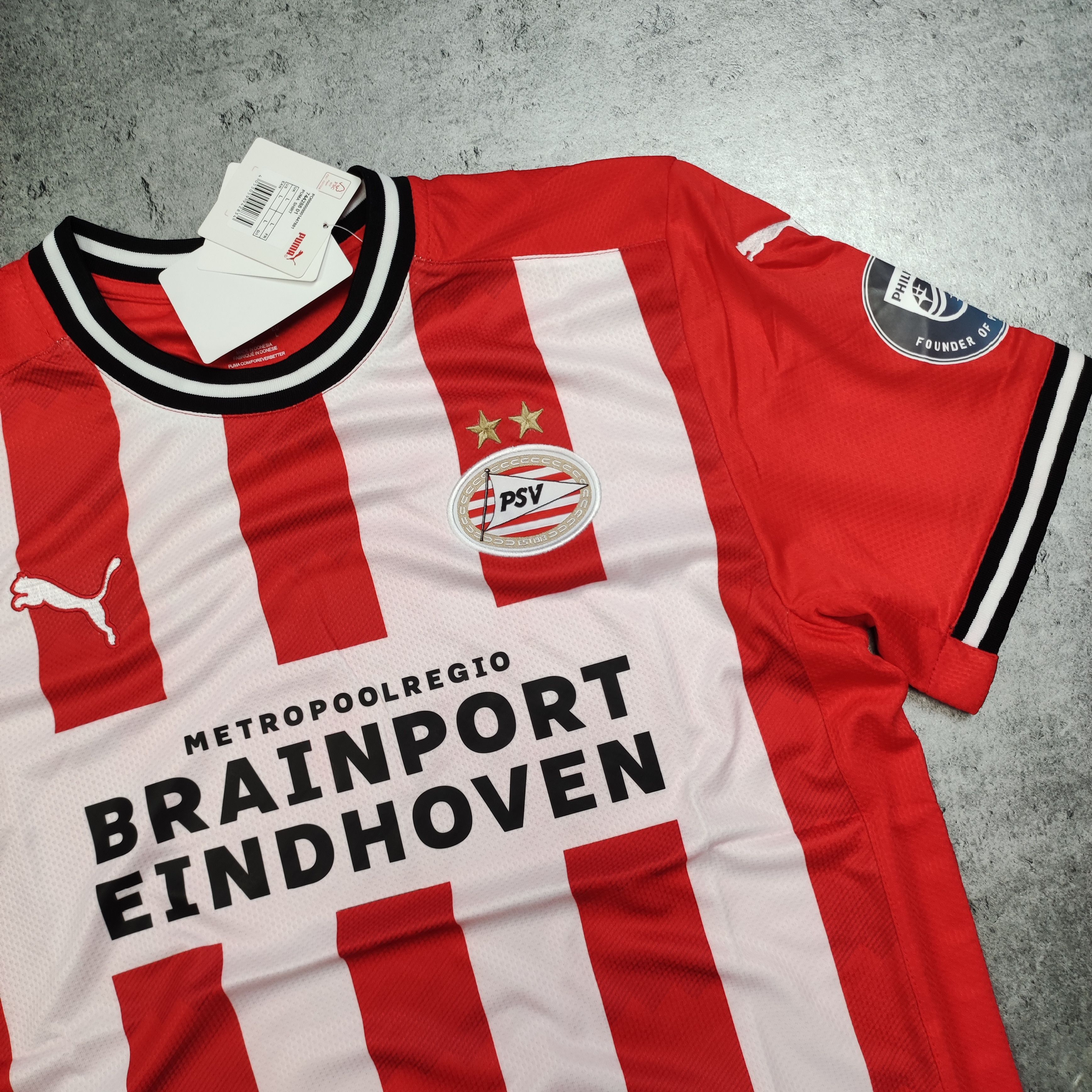 Vintage RARE Football Soccer PSV Eindhoven Puma Home Jersey Size US S / EU 44-46 / 1 - 5 Thumbnail