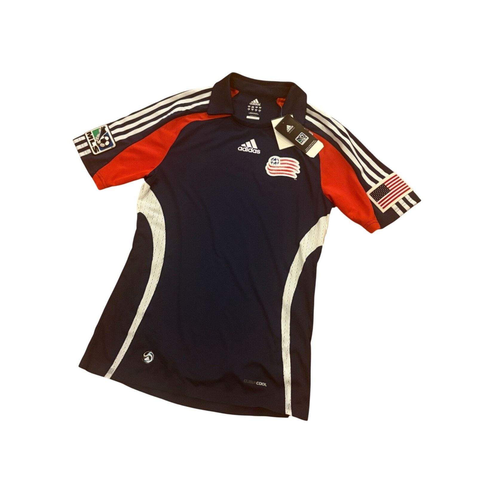 Adidas Adidas 2009 New England Revolutions Home Kit MLS Soccer Jers Size US S / EU 44-46 / 1 - 4 Thumbnail