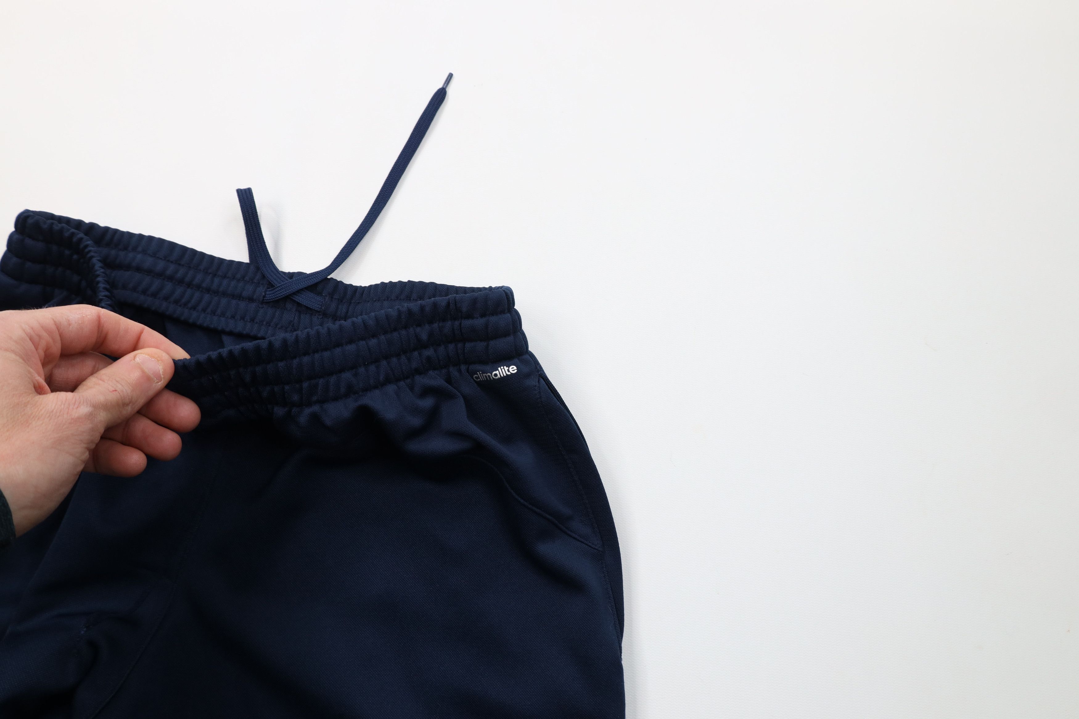 Adidas Vintage Y2K Adidas Football Soccer Warm Up Sweatpants Blue Size US 32 / EU 48 - 11 Thumbnail