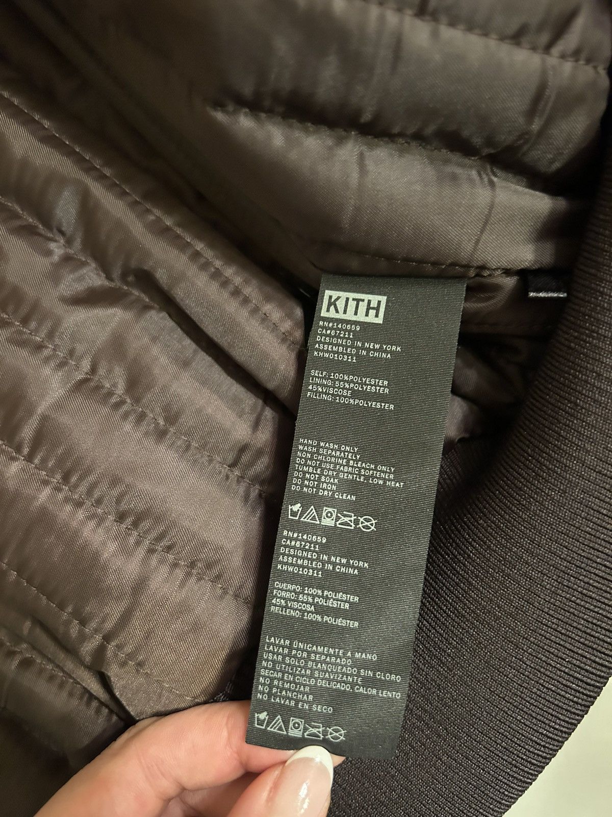 Kith Kith Women Simra Satin Zip Bomber Size M / US 6-8 / IT 42-44 - 8 Thumbnail