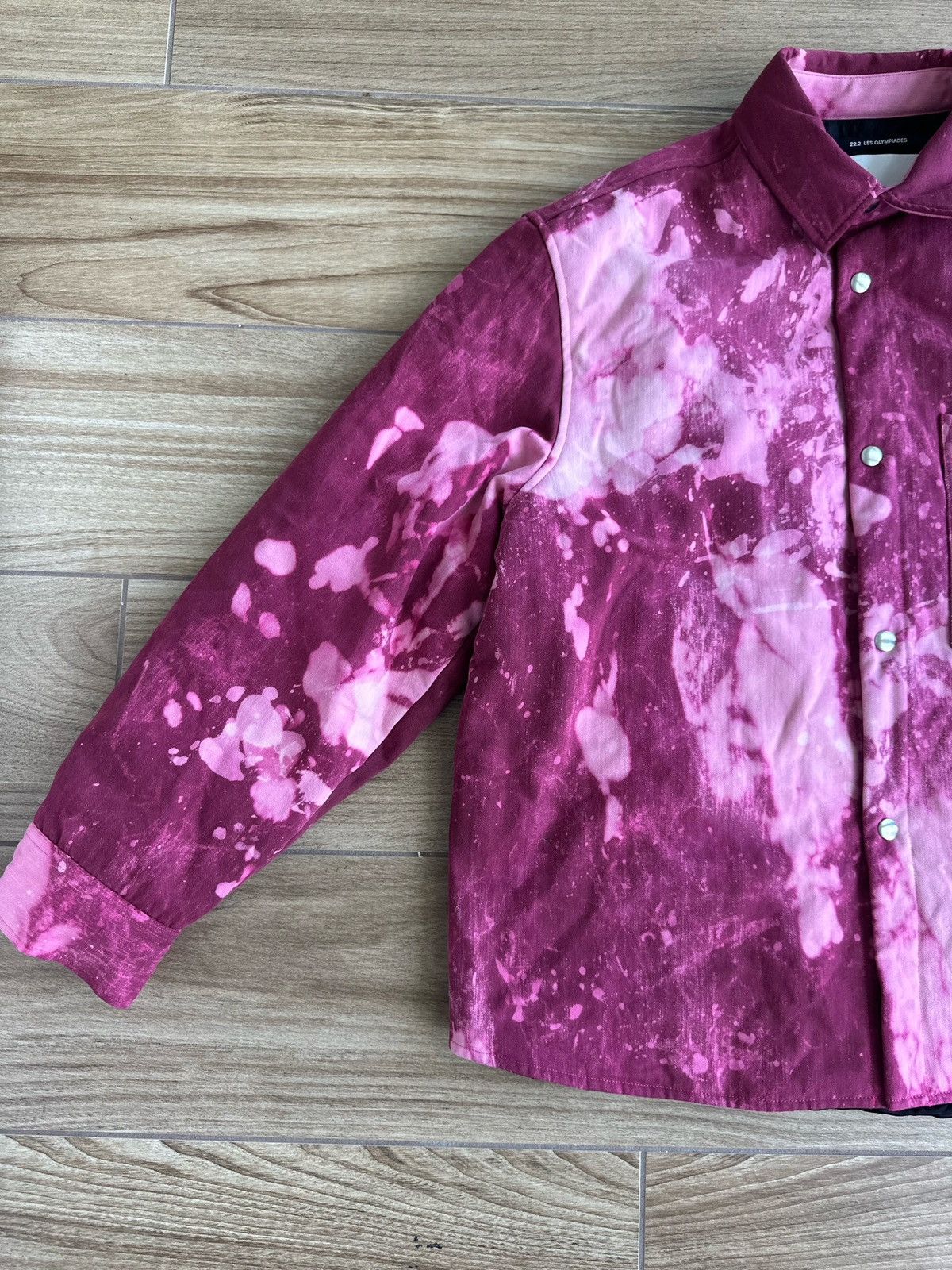 Song For The Mute Song for the Mute Jacket (Pink Acid Wash) Size US M / EU 48-50 / 2 - 2 Thumbnail