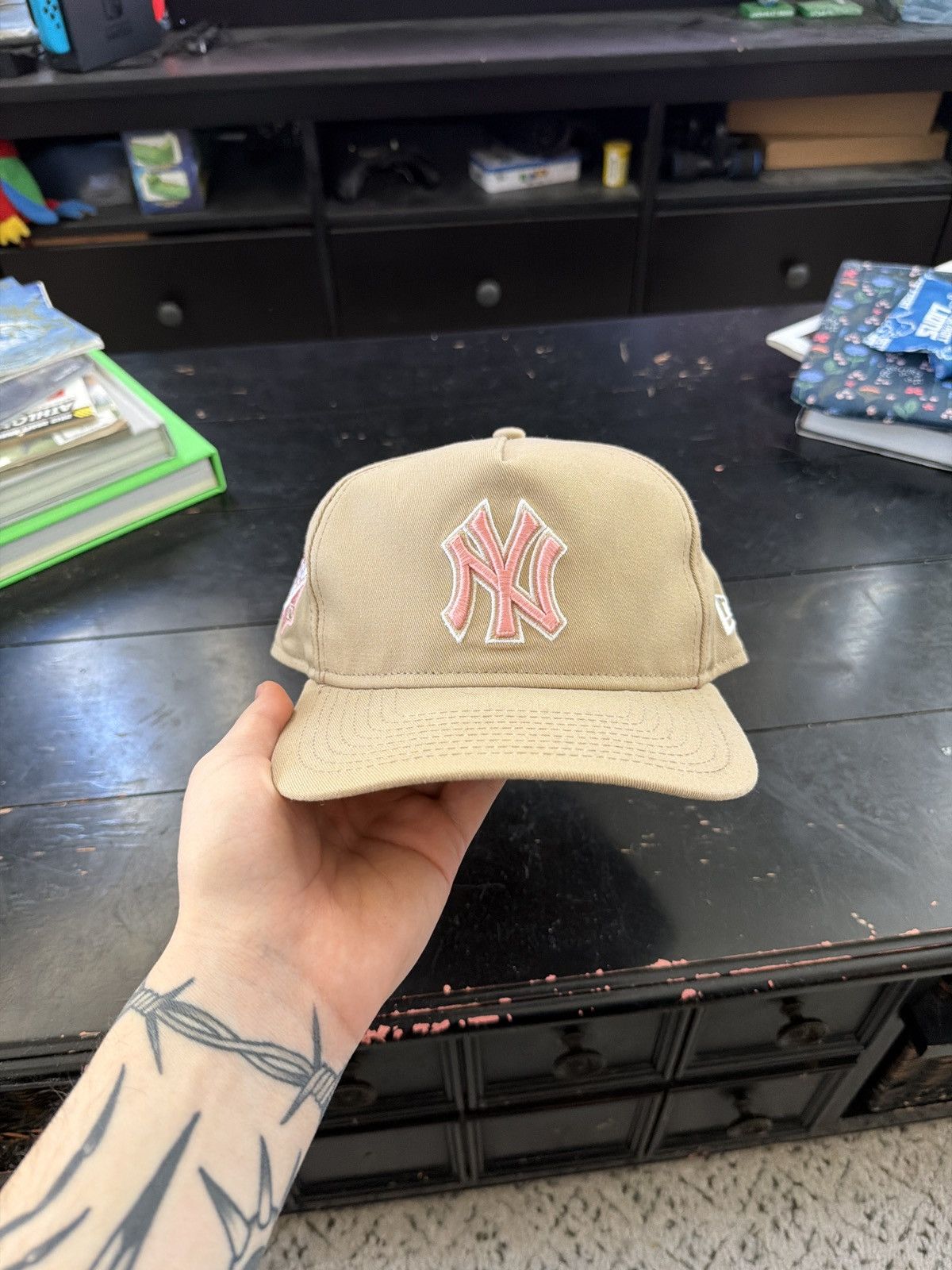 New Era New Era Old Golfer Yankees 1988 WS Side Patch Size ONE SIZE - 1 Thumbnail