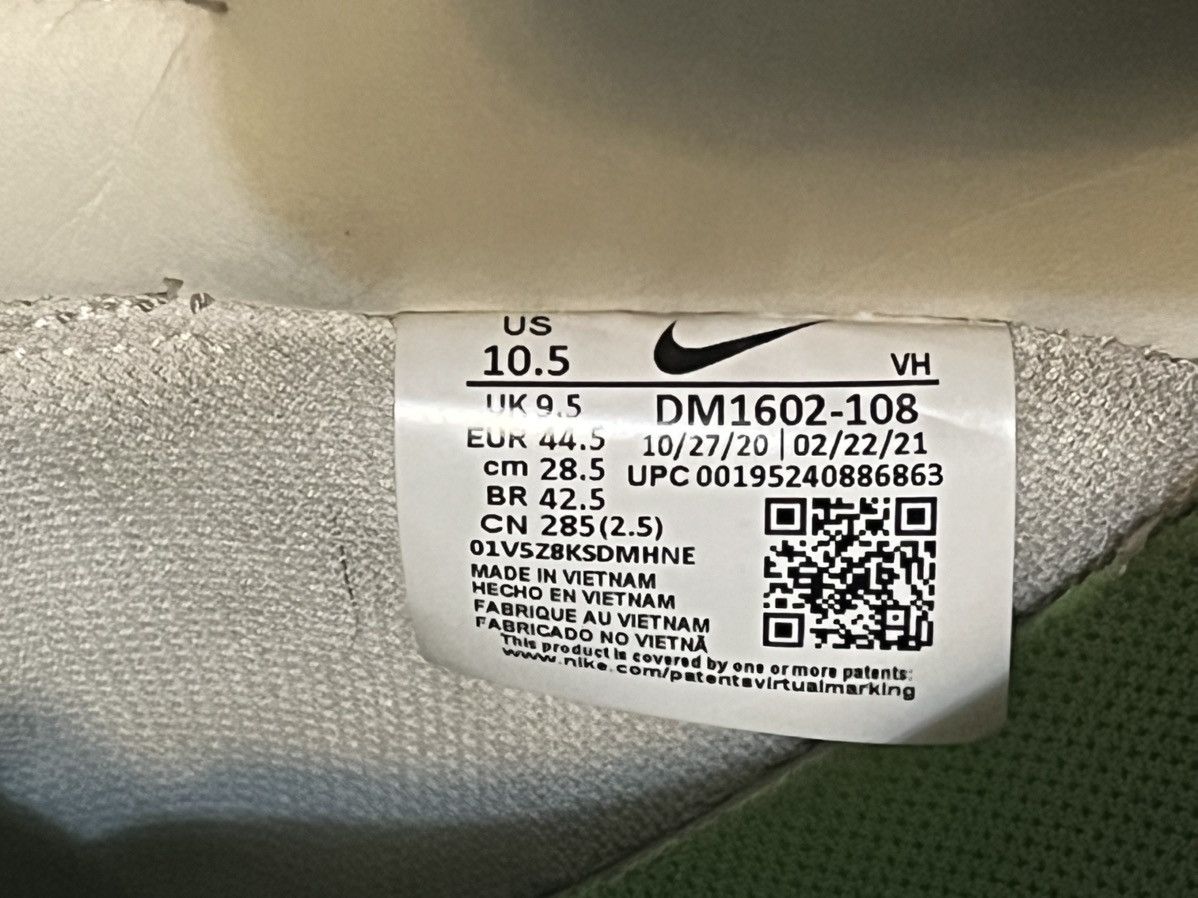 Nike × Off-White Nike Dunk Low Off-White Lot 42 Size US 10.5 / EU 43-44 - 7 Thumbnail