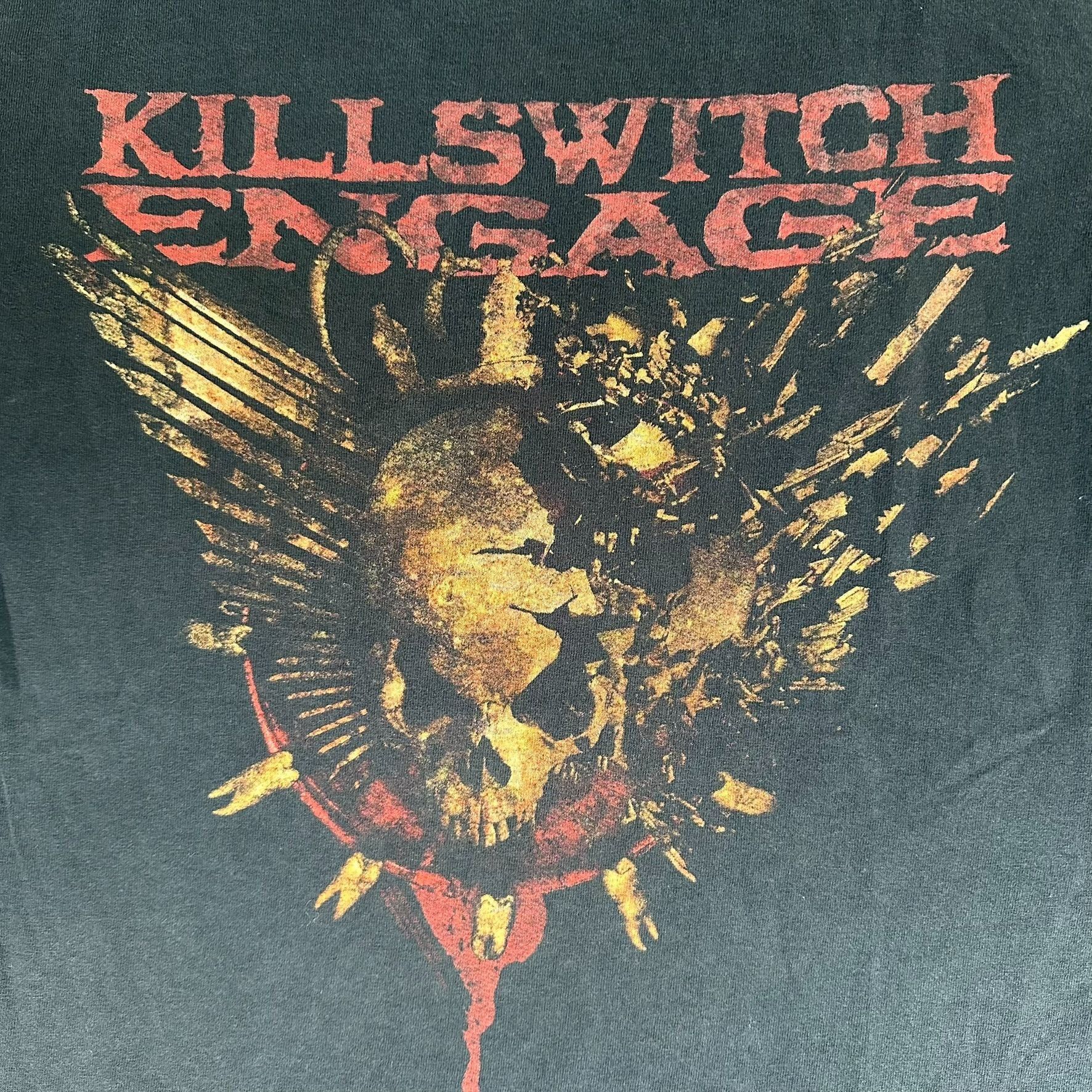 Band Tees Vintage Y2K Killswitch Engage T-Shirt Skull Metal Band Tee Size US S / EU 44-46 / 1 - 2 Thumbnail