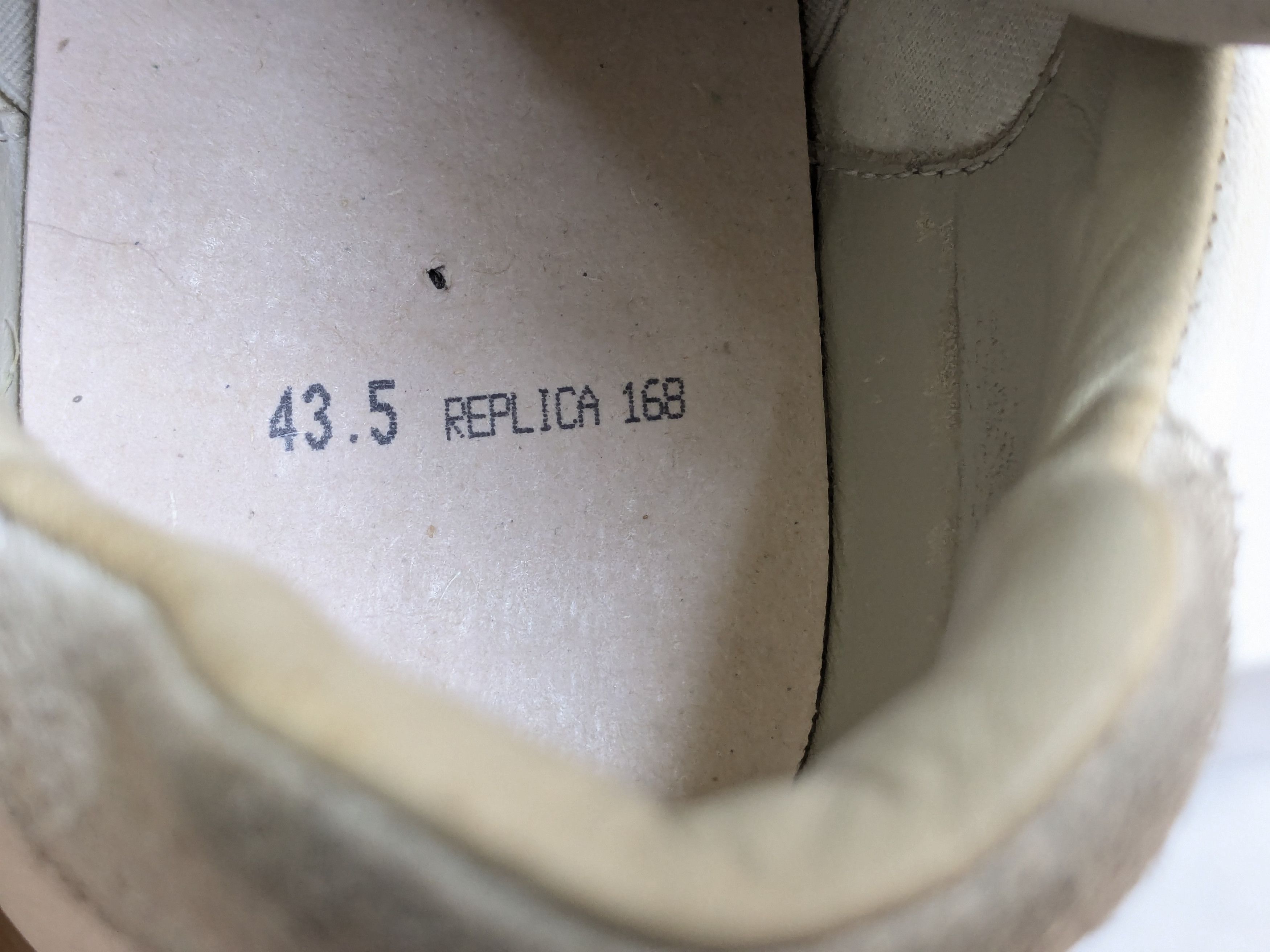 Maison Margiela Maison Margelia GAT Replica White Gray 10.5 43.5 Size US 10.5 / EU 43-44 - 8 Thumbnail