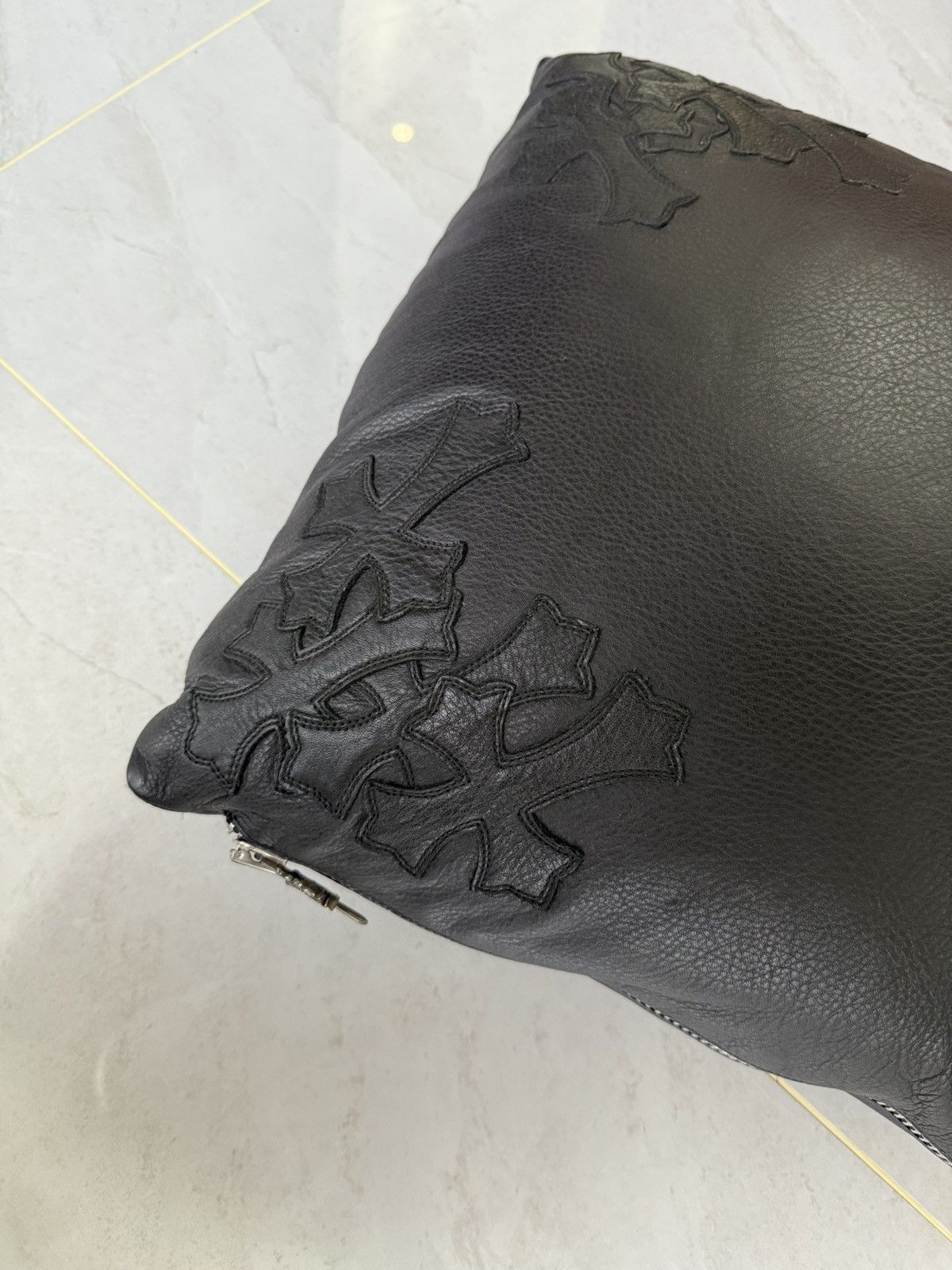 Chrome Hearts Chrome Hearts Black Cross Patched Pillow Large Size ONE SIZE - 7 Thumbnail