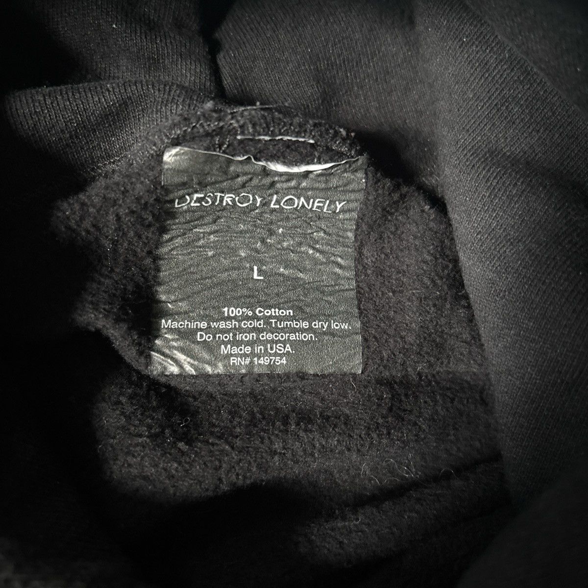 Destroy Lonely $100 Bill Hoodie (Super Rare)
