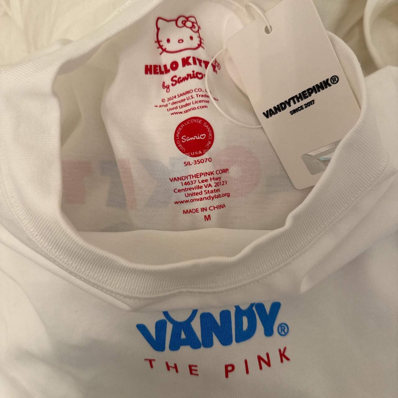 Vandy The Pink Hello Kitty x Vandy the Pink T-Shirt Size US M / EU 48-50 / 2 - 3 Thumbnail