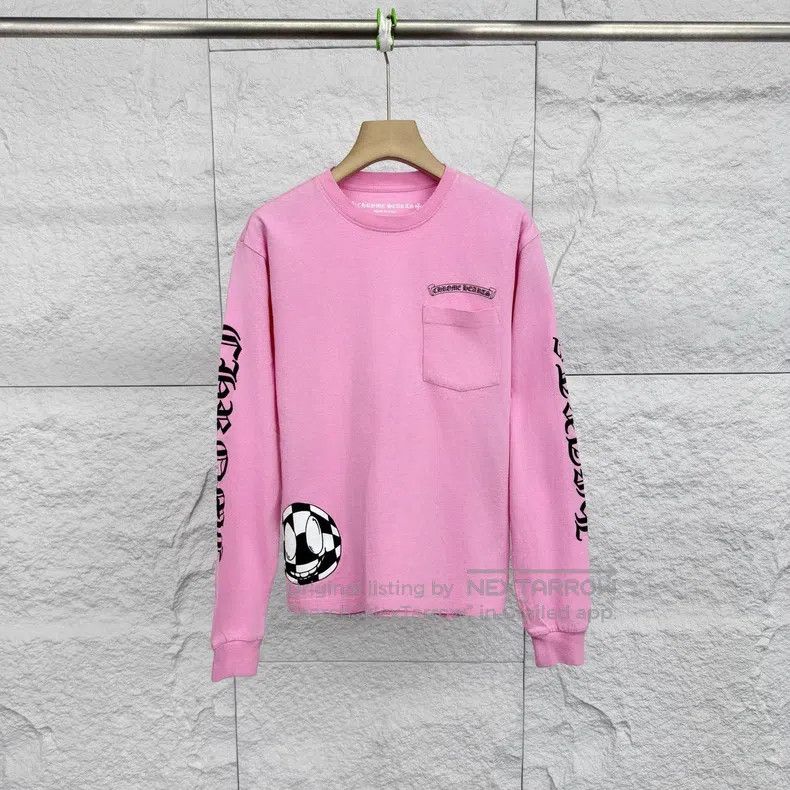 Chrome Hearts CHROME HEARTS Size XS Pink printed pocket sweater Size US XS / EU 42 / 0 - 1 Thumbnail