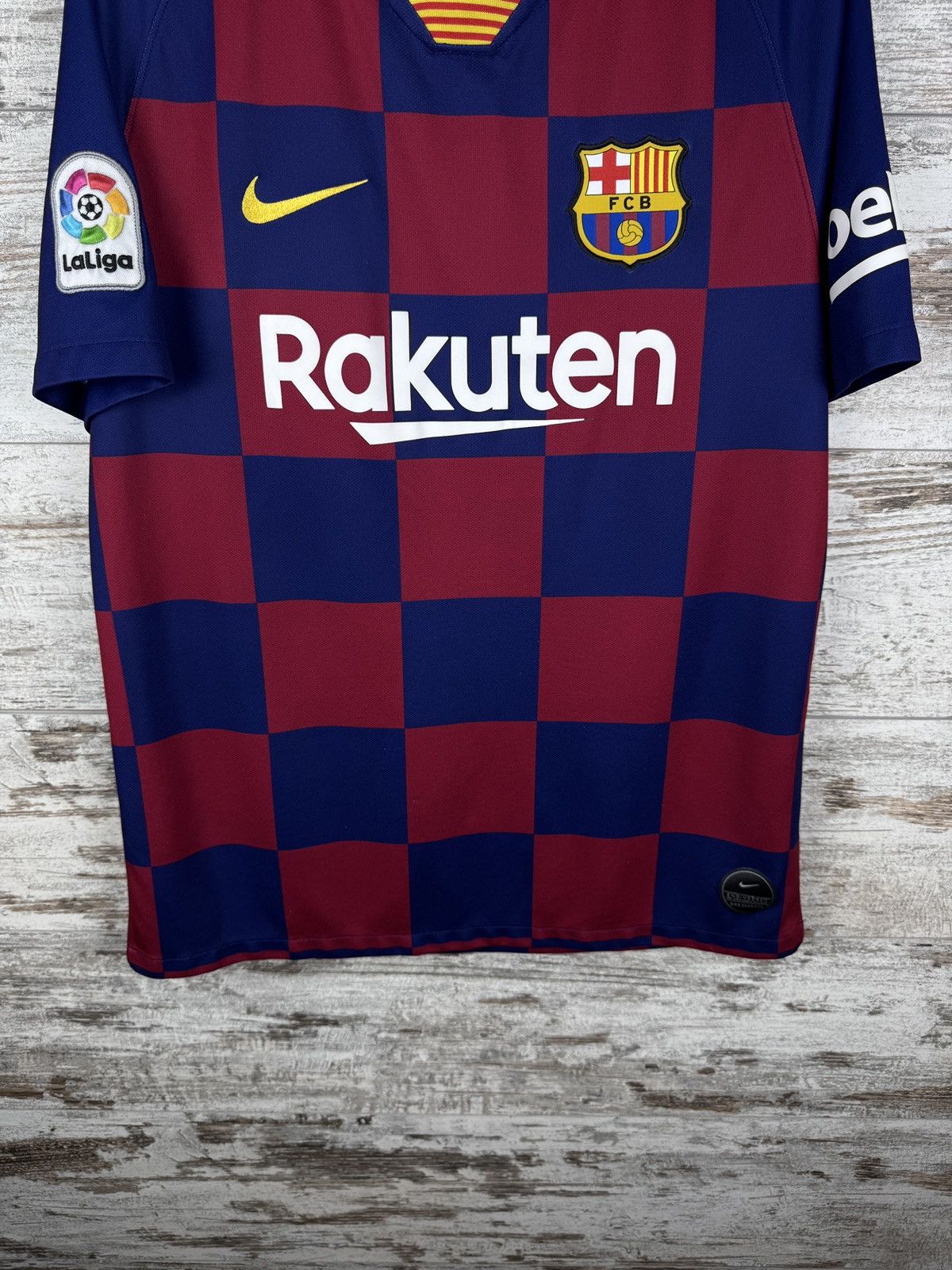 Nike Mens Vintage Nike FC Barcelona T-Shirt soccer jersey tee Size US L / EU 52-54 / 3 - 3 Thumbnail