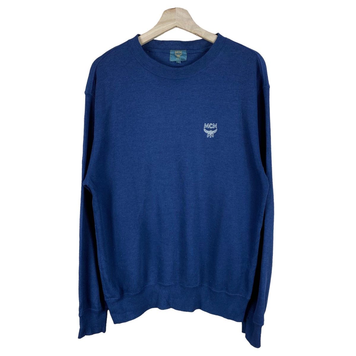 MCM × Vintage VINTAGE MCM GOLF SMALL LOGO SWEATSHIRT Size US L / EU 52-54 / 3 - 1 Thumbnail