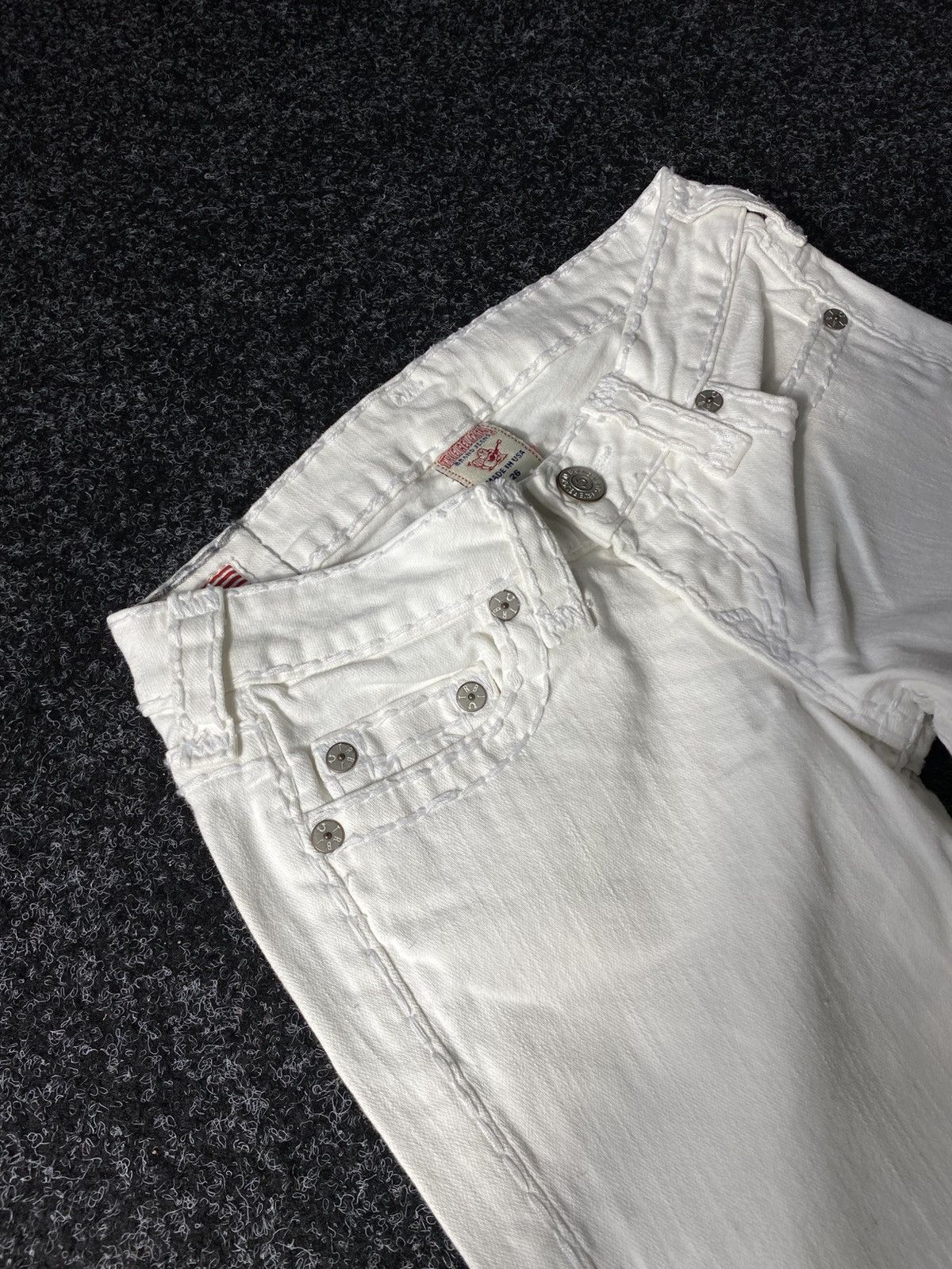 Jean × True Religion × Vintage Vintage Women’s True Religion Jeans Skinny Made in USA Size 26" / US 2 / IT 38 - 6 Thumbnail