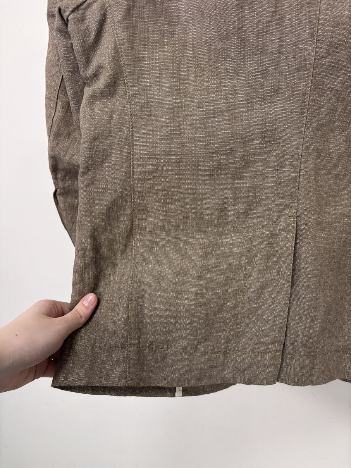 Wings + Horns Wings + Horns Research Linen Blend Tailored Blazer Jacket Size US S / EU 44-46 / 1 - 19 Thumbnail