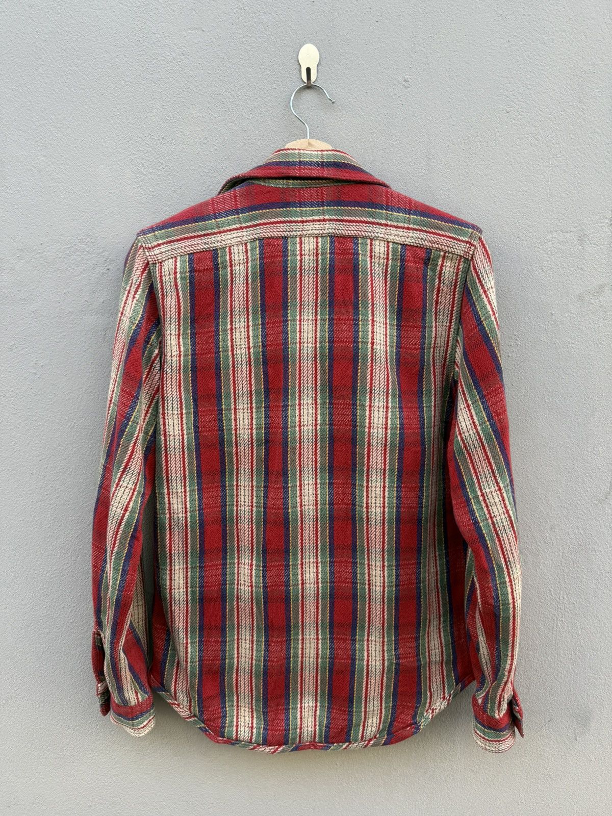 Nigel Cabourn RARE🔥Vintage Nigel Cabourn Reversible Flannel Checked Plaid Size US S / EU 44-46 / 1 - 25 Thumbnail