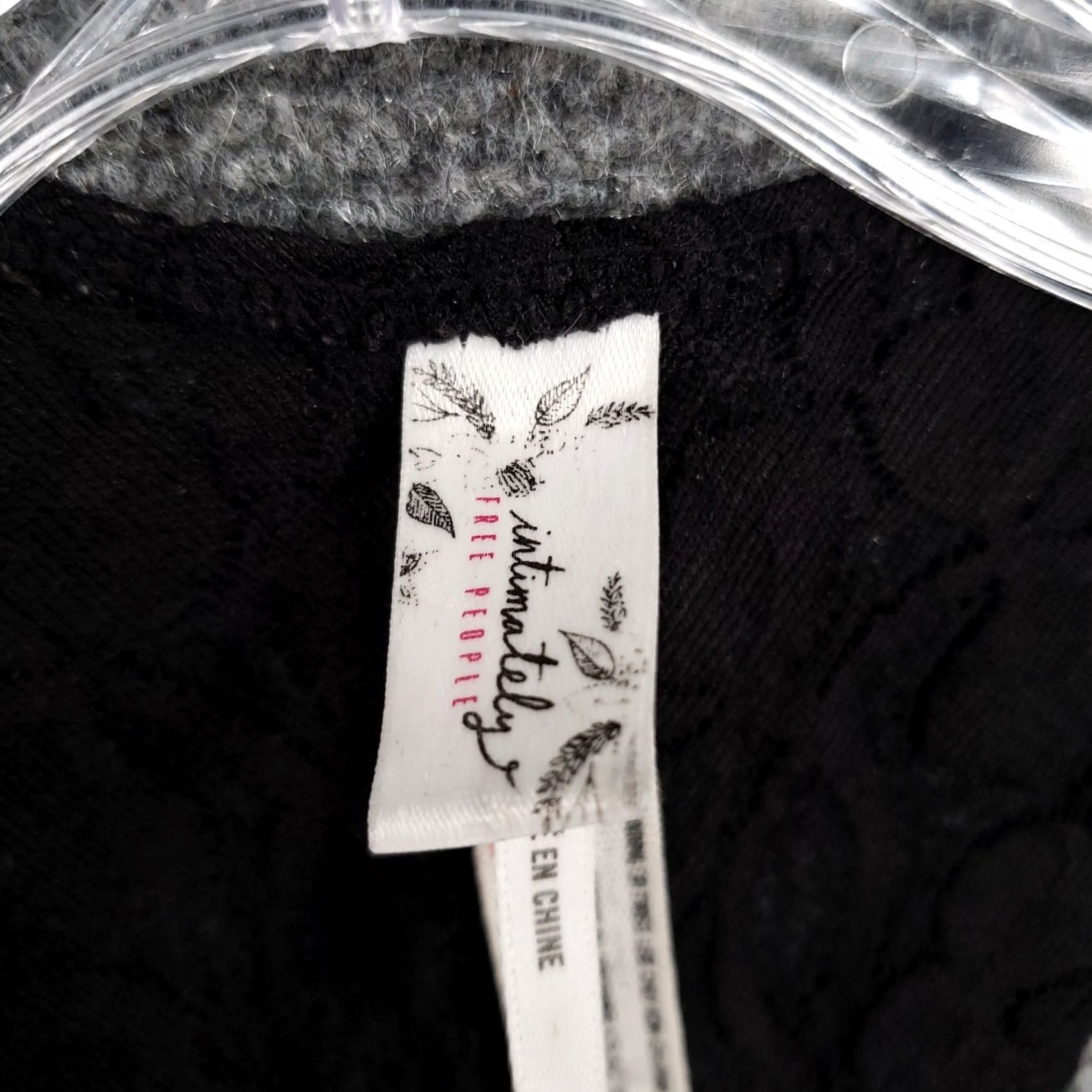 Free People Free People Bra Womens XS Black Galloon Bralette Floral Lace Racerback Wireless XS Black Lace Bralette Womens Vintage? (Adapted) Size ONE SIZE - 4 Thumbnail