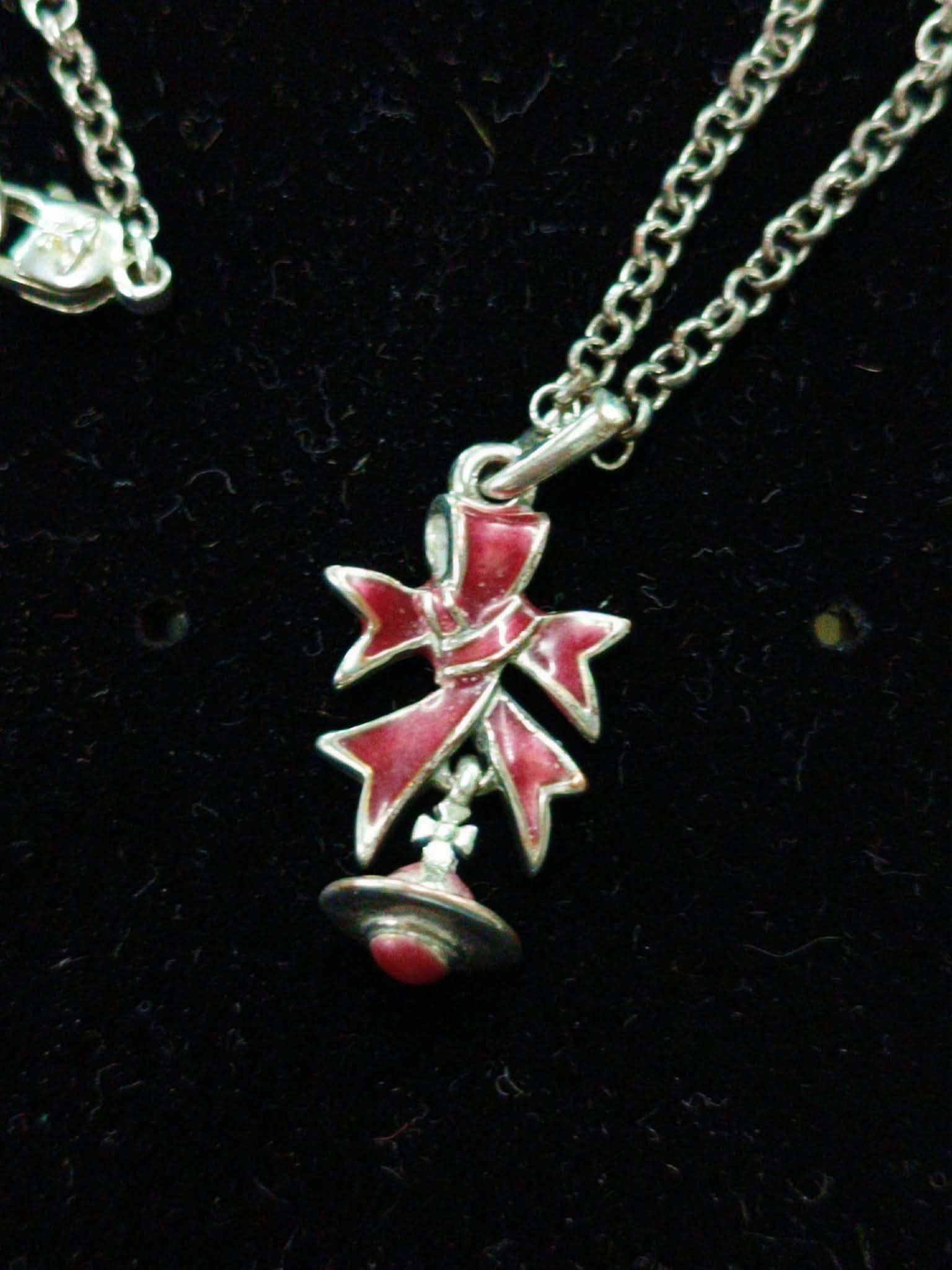 Vivienne Westwood Vivienne Westwood necklace with small ribbon orb Size ONE SIZE - 4 Thumbnail