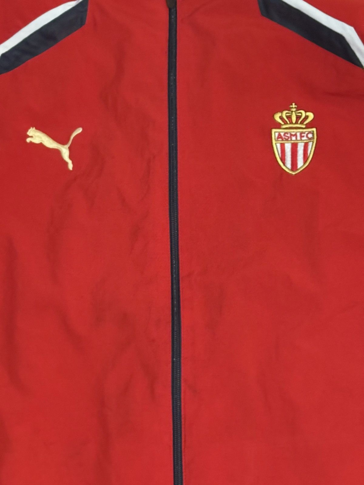 Puma As Monaco 2004/05 Track Jacket Size XL Size US XL / EU 56 / 4 - 3 Thumbnail