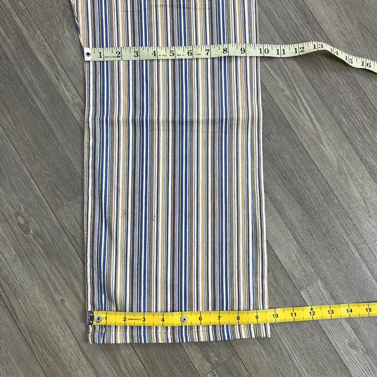 Japanese Brand 2000s Japanese Cocolulu Printed Striped Pants Size US 30 / EU 46 - 18 Thumbnail