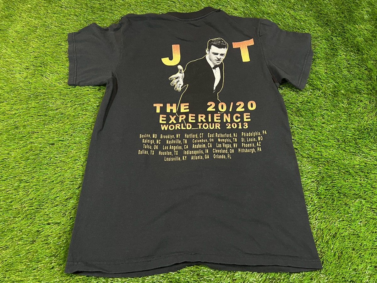 Band Tees × Vintage JUSTIN TIMBERLAKE - The 20/20 Experience World Tour 2014 Size US S / EU 44-46 / 1 - 4 Thumbnail