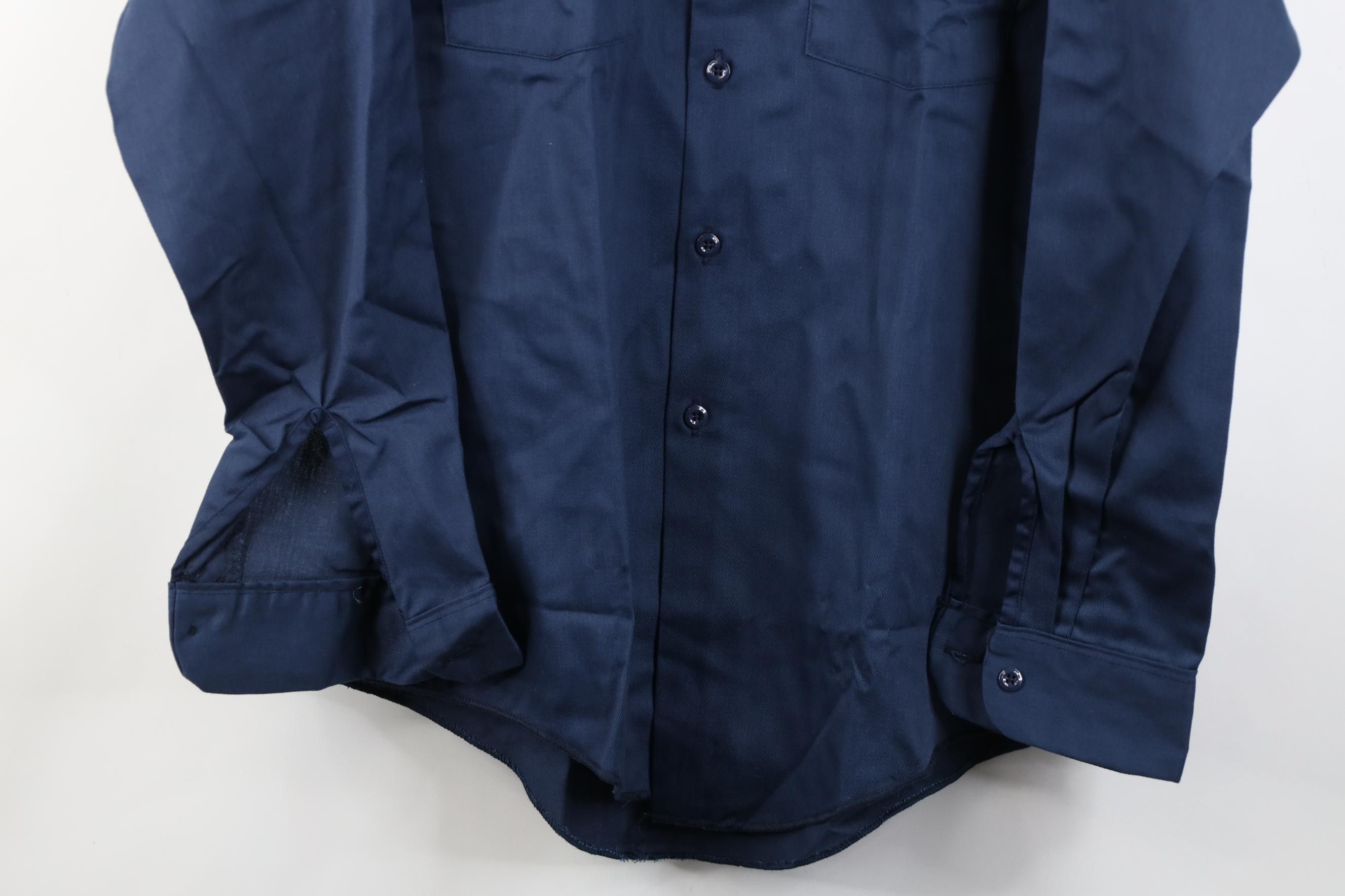 Dickies Deadstock Vintage 90s Dickies Mechanic Button Shirt Blue USA Size US M / EU 48-50 / 2 - 3 Thumbnail