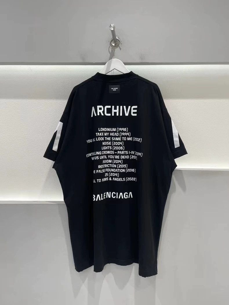 Balenciaga Balenciaga Archive Music Short Sleeve Size US M / EU 48-50 / 2 - 2 Thumbnail