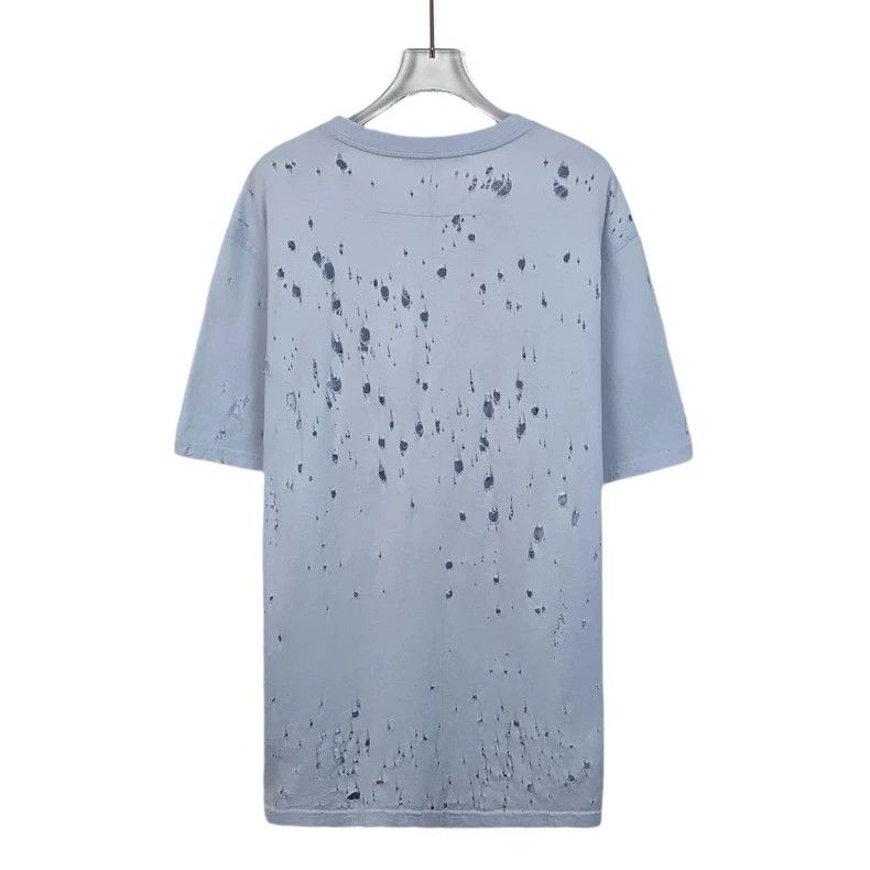 Givenchy Givenchy Light Blue Logo Letter Print T-Shirt Size US L / EU 52-54 / 3 - 2 Thumbnail