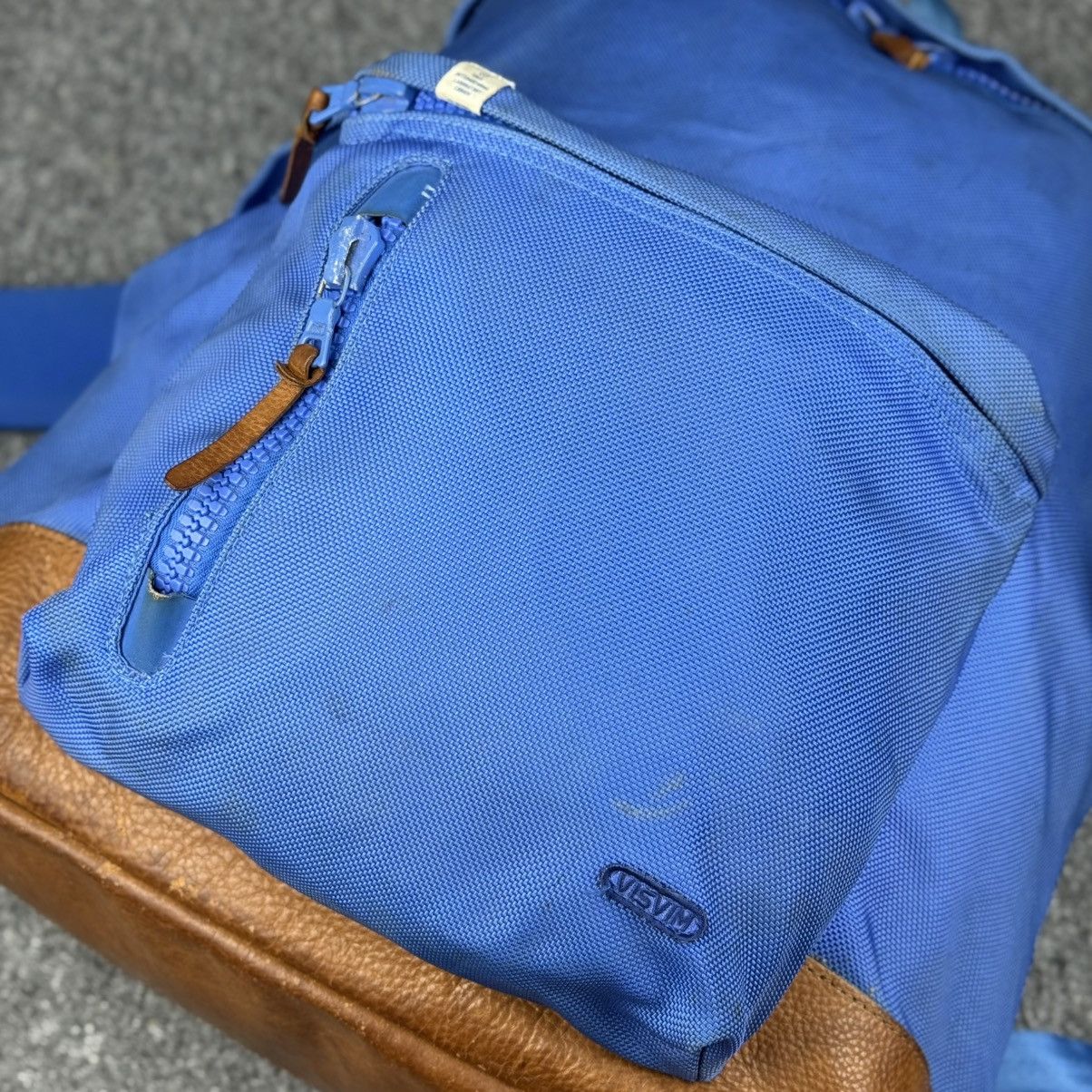 Visvim Cordura 22L Cow Hide Sole Backpack