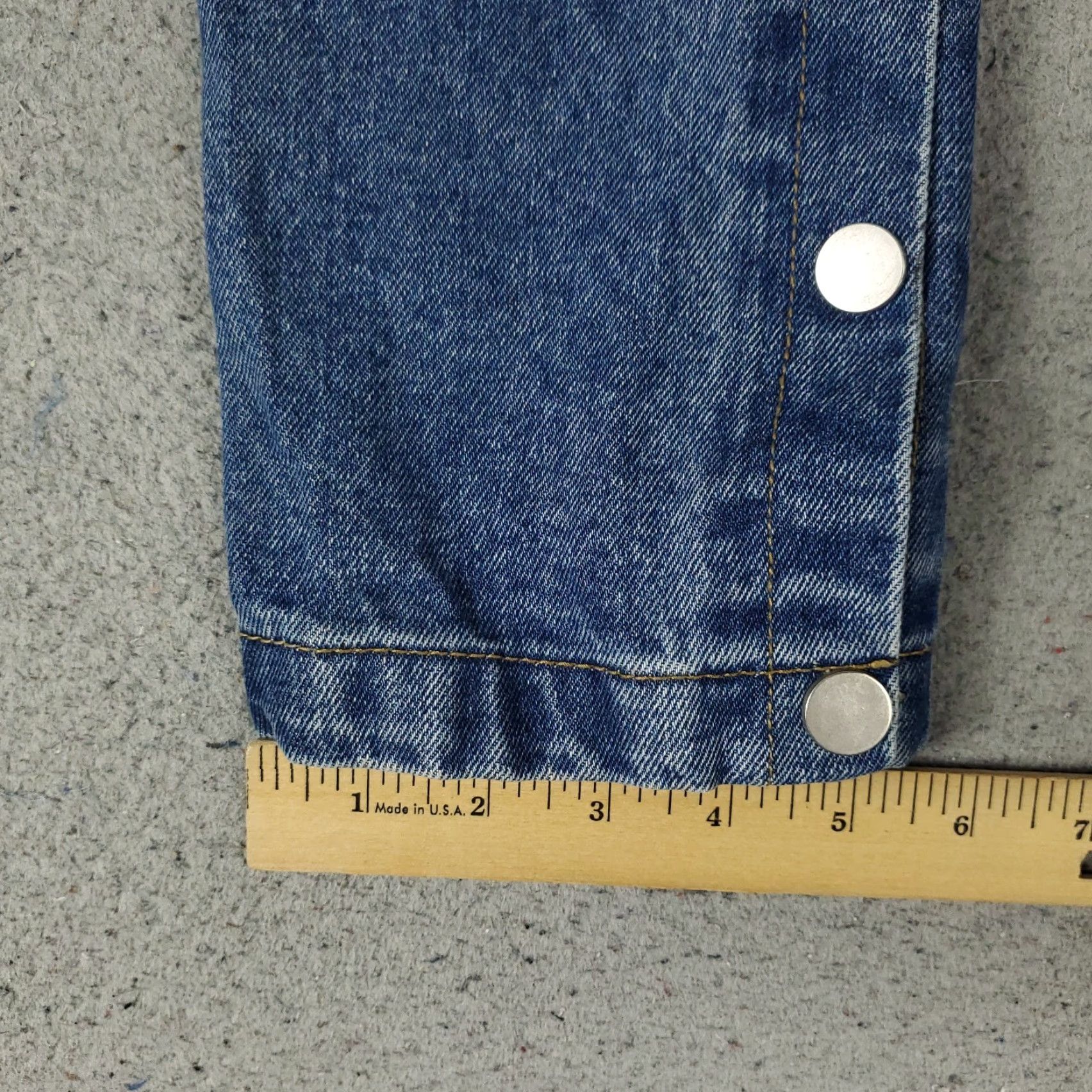 MNML MNML Jeans Men 28x32 Denim Skinny Mid Rise Blue Button Fly 5-Pocket Regular Fit Inseam 32 Mens Jeans Clothing Size US 28 / EU 44 - 6 Thumbnail