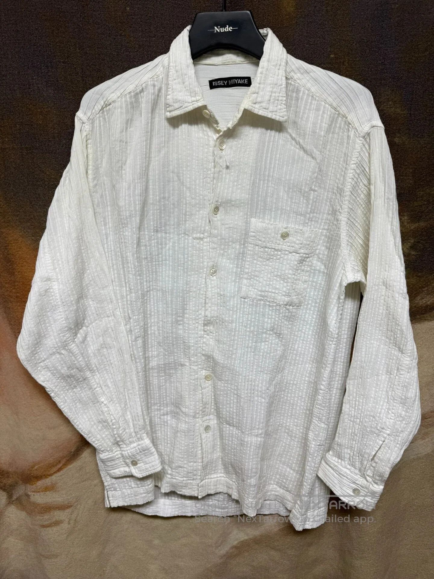 Issey Miyake Issey Miyake Men Gingham Layered Shirt Jacket. Size US L / EU 52-54 / 3 - 1 Thumbnail