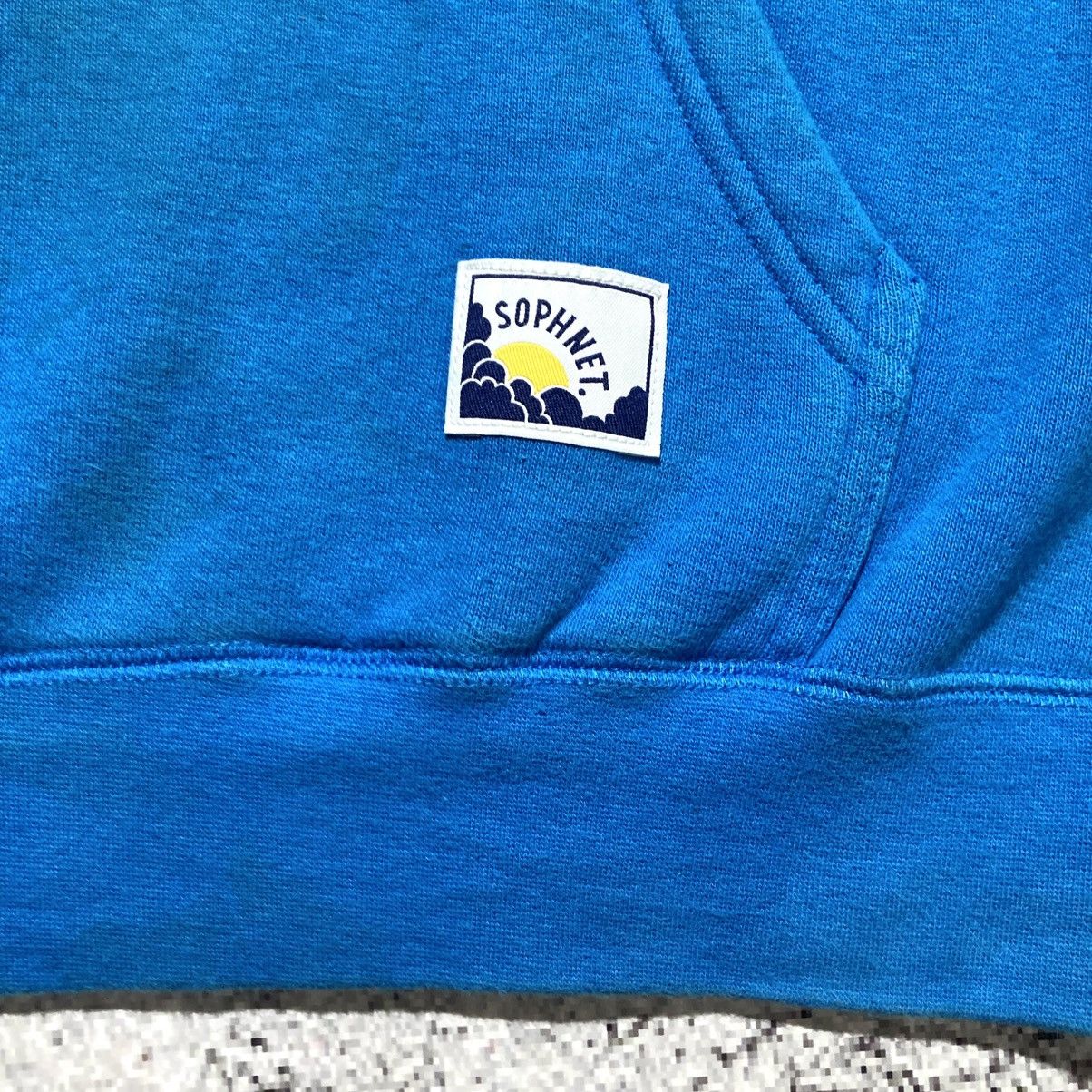 Sophnet. 🇯🇵 2000s Sophnet. Sunspel Embroidery Font Hoodie Blue Size US XL / EU 56 / 4 - 6 Thumbnail