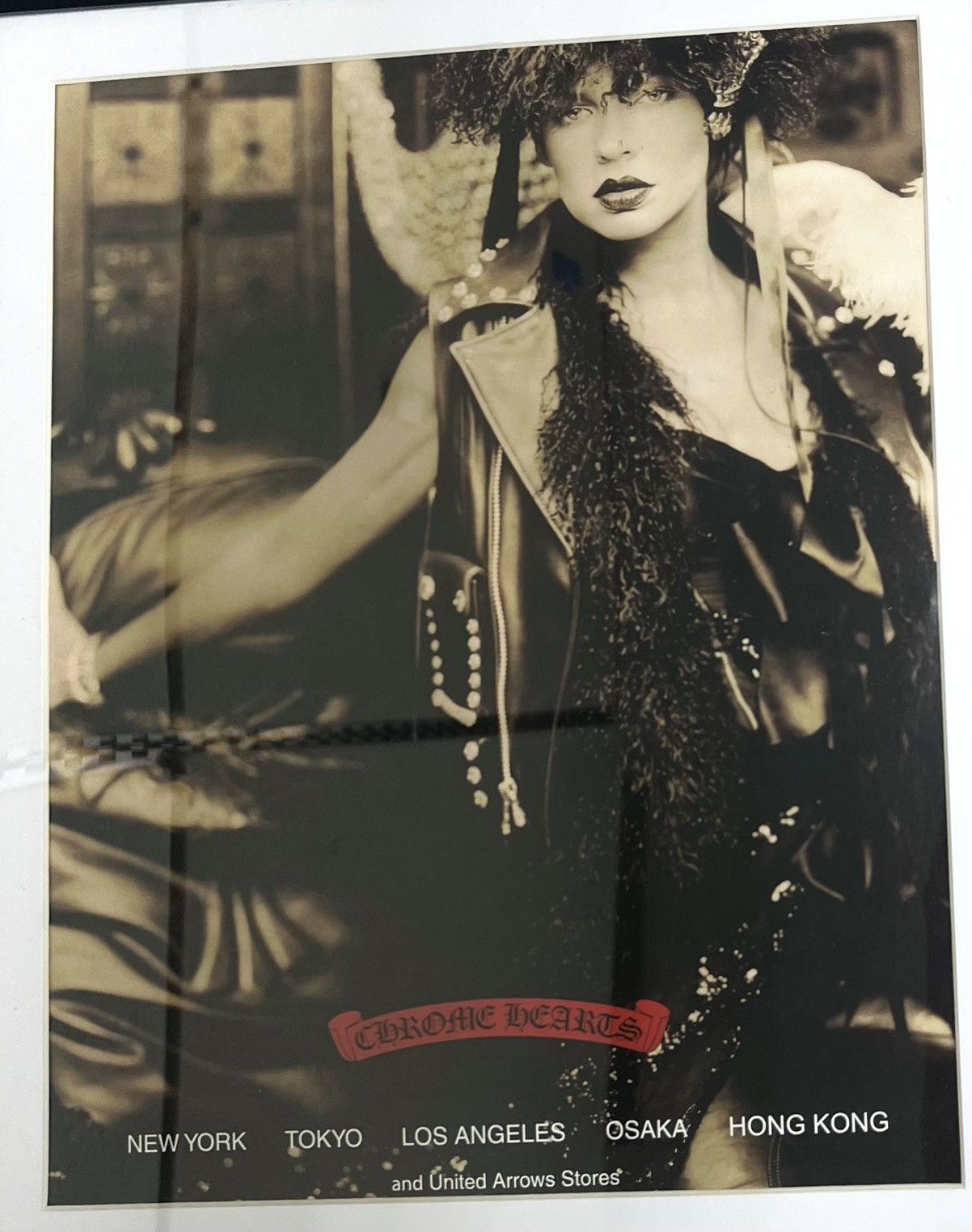 Chrome Hearts Chrome Hearts vintage photo Framed poster 9x11 Size ONE SIZE - 2 Thumbnail