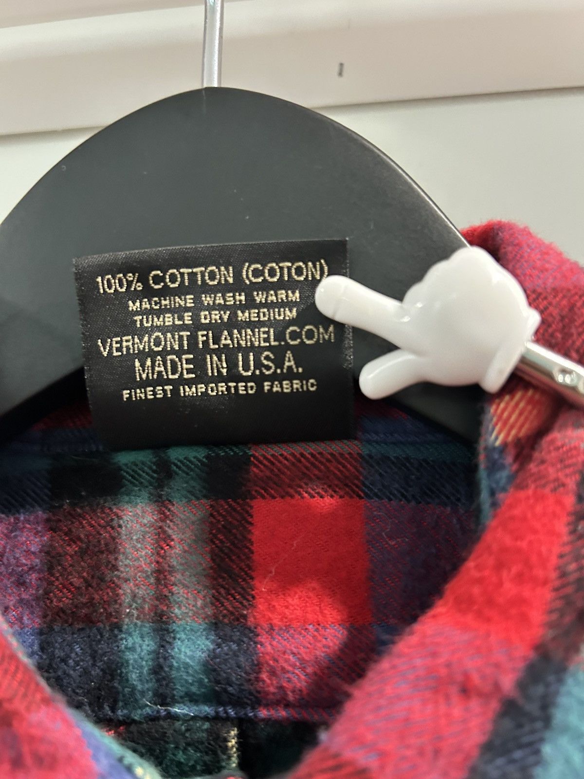 The Vermont Flannel Company Vintage Vermont Company Flannel Made in USA Size US M / EU 48-50 / 2 - 5 Thumbnail
