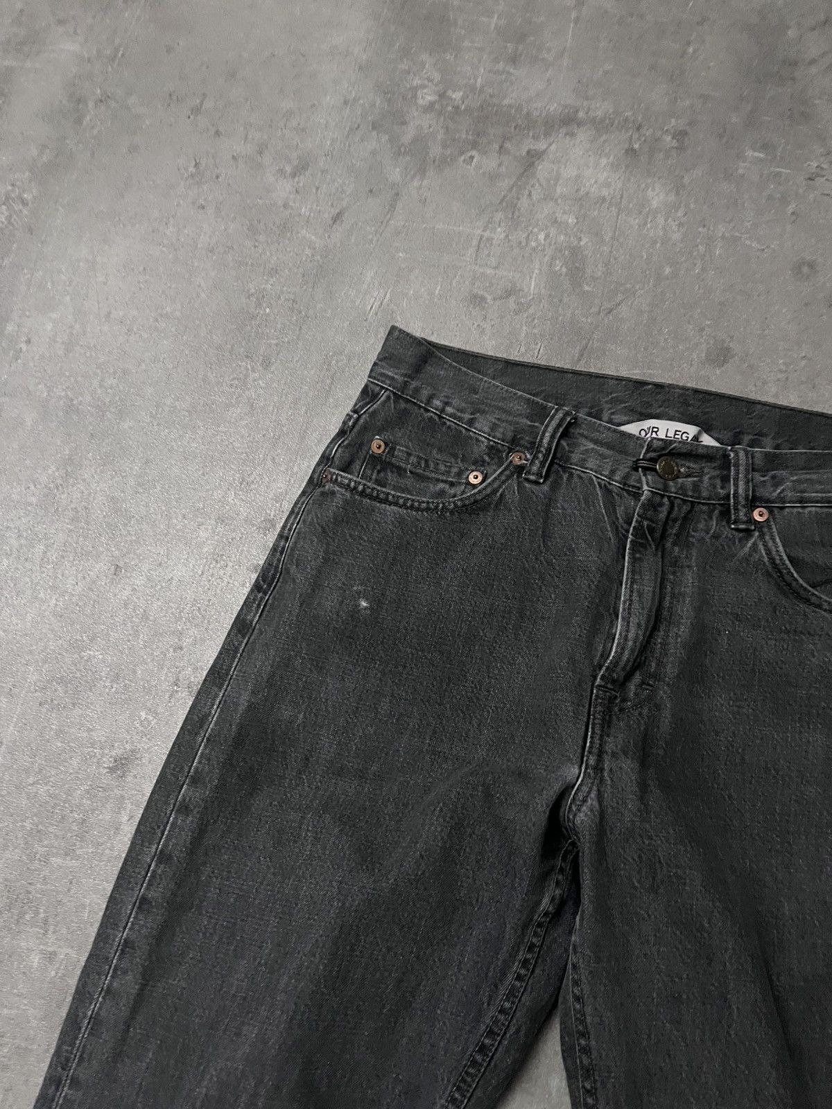 Our Legacy Our Legacy 2nd Cut grey wash denim jeans Size US 31 - 4 Thumbnail