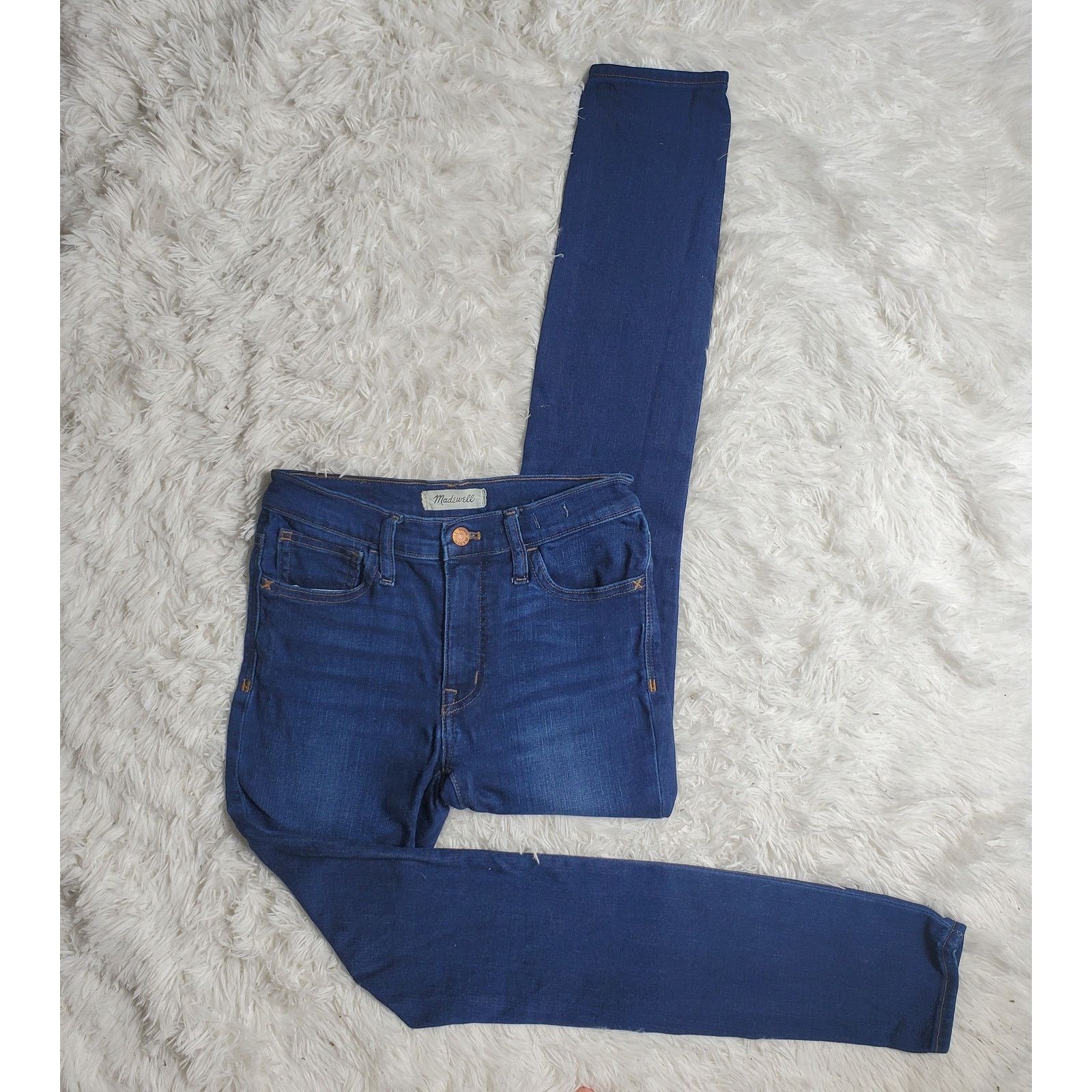 Madewell Madewell Midrise Skinny Jeans 25 / 0 Size 25" / US 0 / IT 36 - 2 Thumbnail