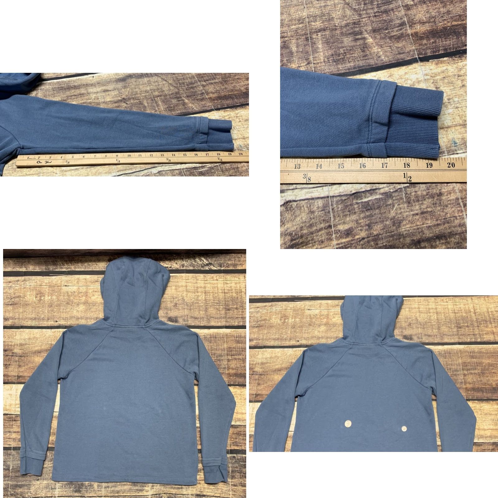 Under Armour Under Armour Sweatshirt Shirt Women Petite Small Blue Hooded Pullover Classic Activewear PS Women Womens Size S / US 4 / IT 40 - 8 Thumbnail
