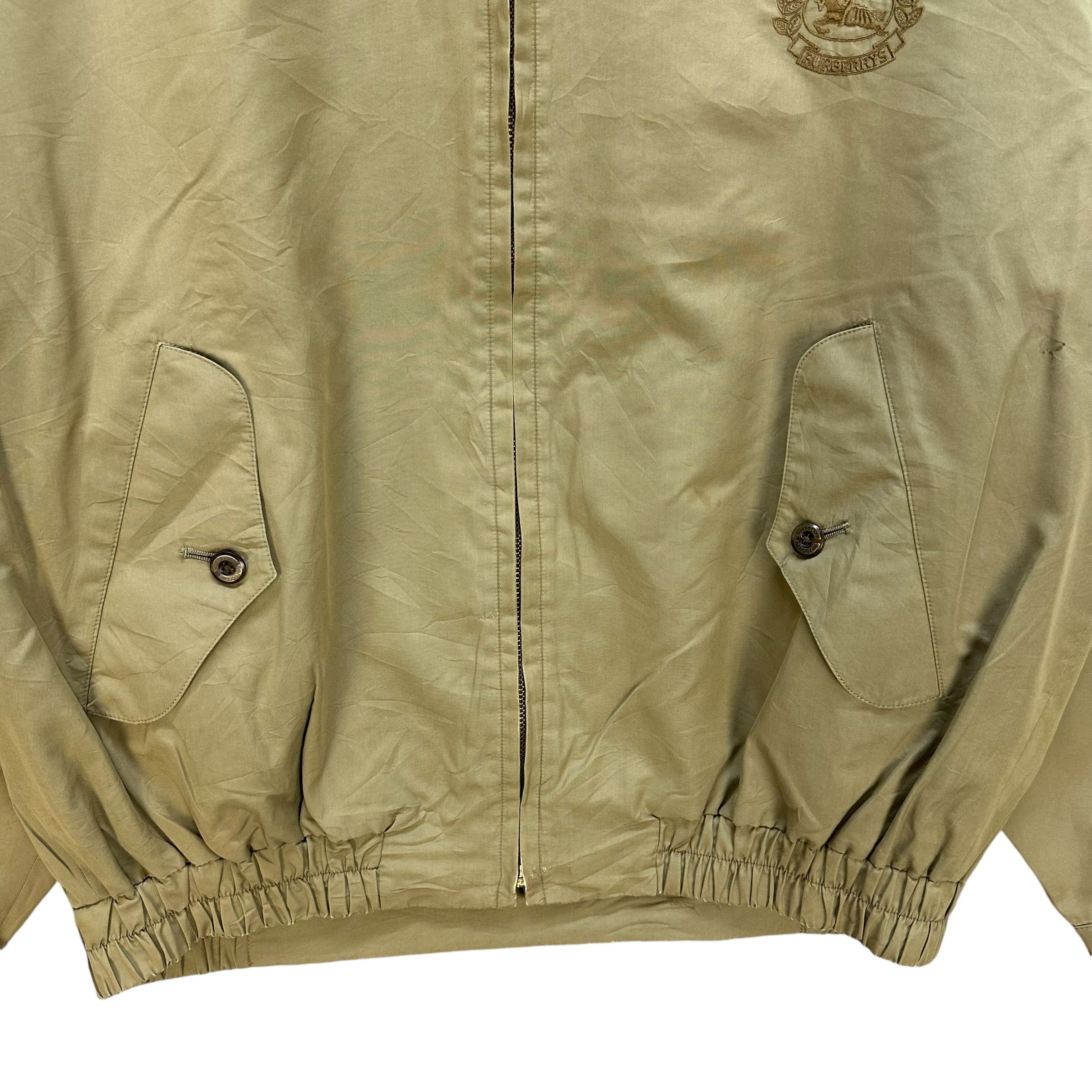 Burberry Vintage BURBERRYS Nova Check Lined Bomber Jacket #A52-1219 Size US L / EU 52-54 / 3 - 6 Thumbnail