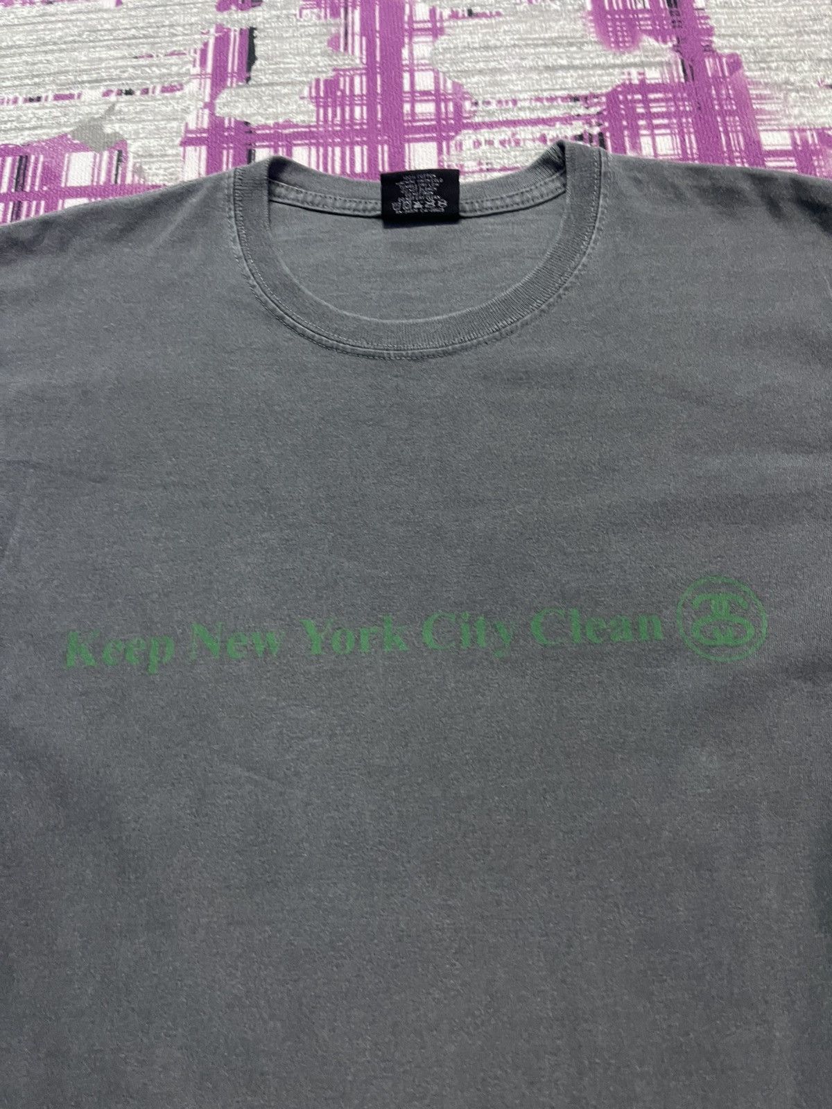 Stussy × Vintage VINTAGE STUSSY KEEP NEW YORK CITY SPELL OUT VERY RARE Size US M / EU 48-50 / 2 - 2 Thumbnail