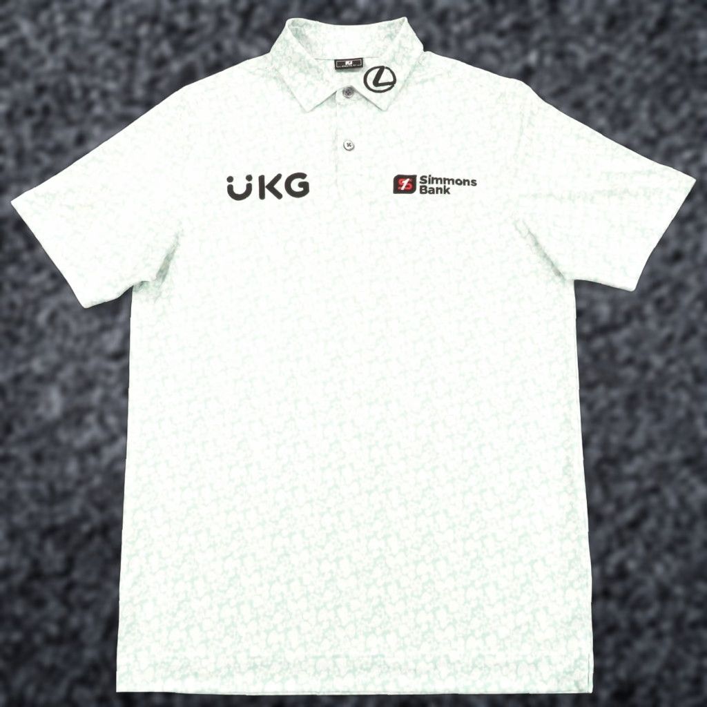 Footjoy FootJoy Polo Men Small Tour Issue Golf Shirt Will Zalatoris Graphic Print Mint Green Polo Shirt Mens Small DFS? Size US S / EU 44-46 / 1 - 1 Thumbnail