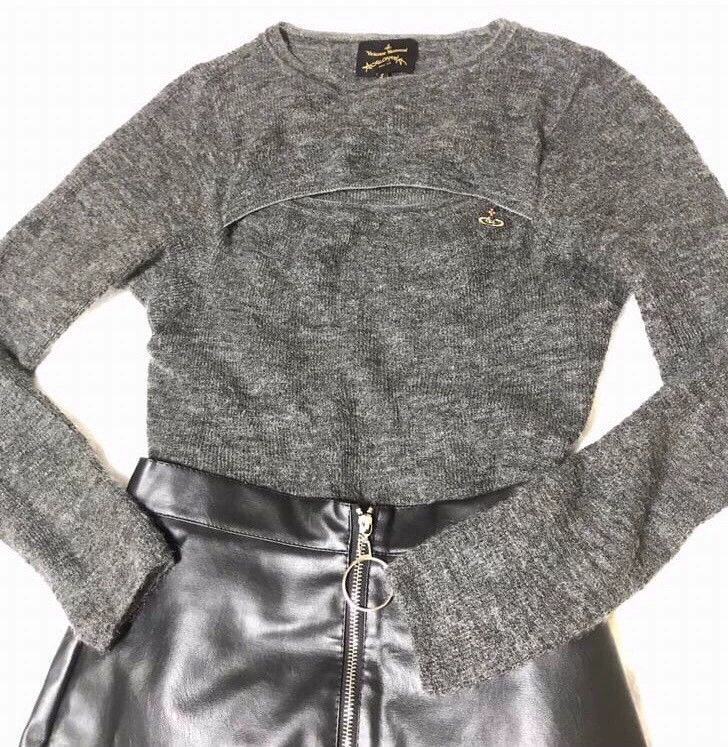 Vivienne Westwood Vivienne Westwood Small planet embroidery deepens the gray Size S / US 4 / IT 40 - 1 Thumbnail