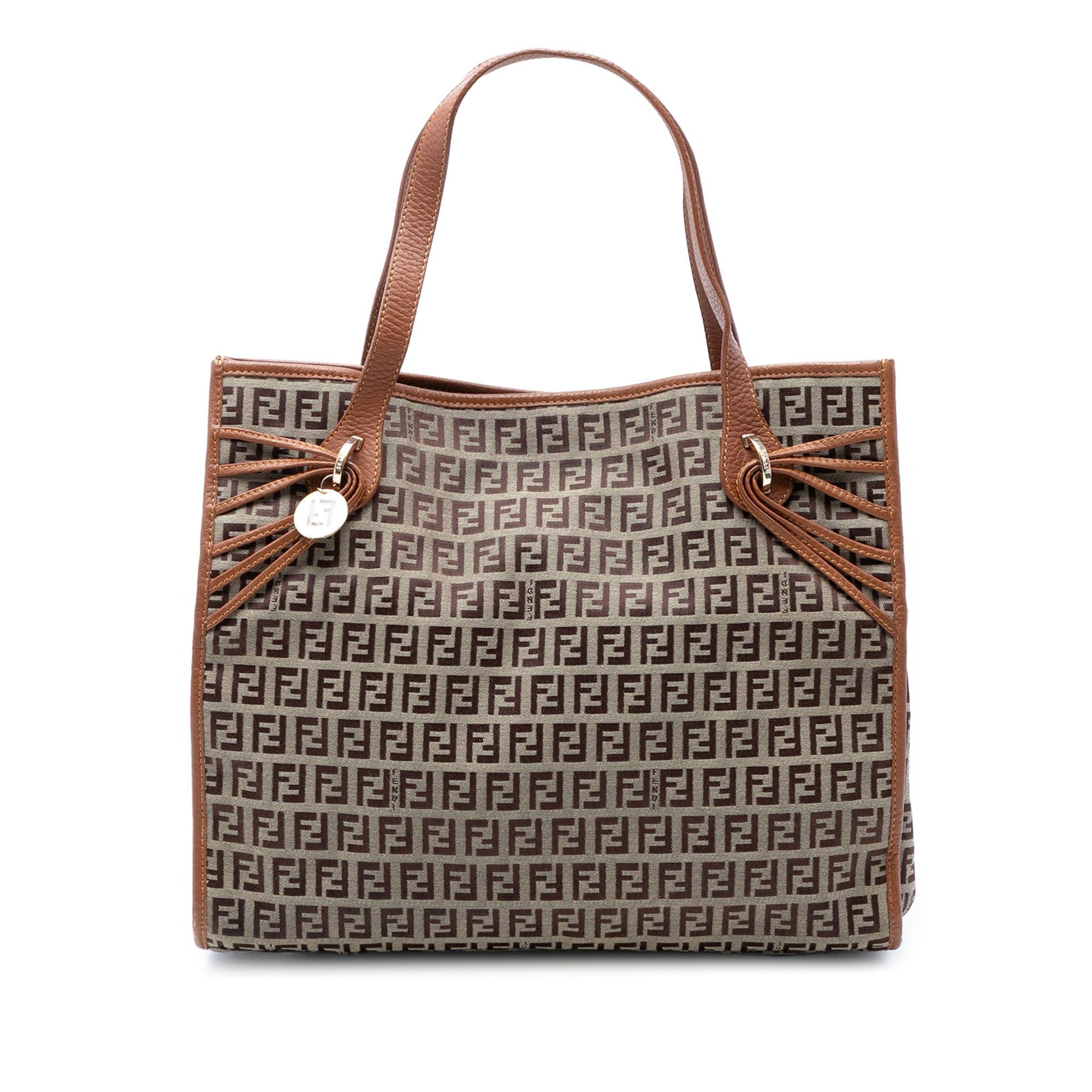 Fendi Zucchino Canvas Tote Size ONE SIZE - 1 Thumbnail